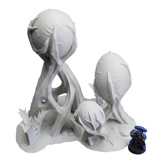 Wargaming 28mm scatter terrain scenery showing 3D-printed item that is compatible with games such as Warhammer 40K, Star Wars Legions, D+D, Dungeons and Dragons, Sci-Fi, Fantasy and other miniature tabletop games. Brand Jawar3d found at www.jawar3d.co.uk.