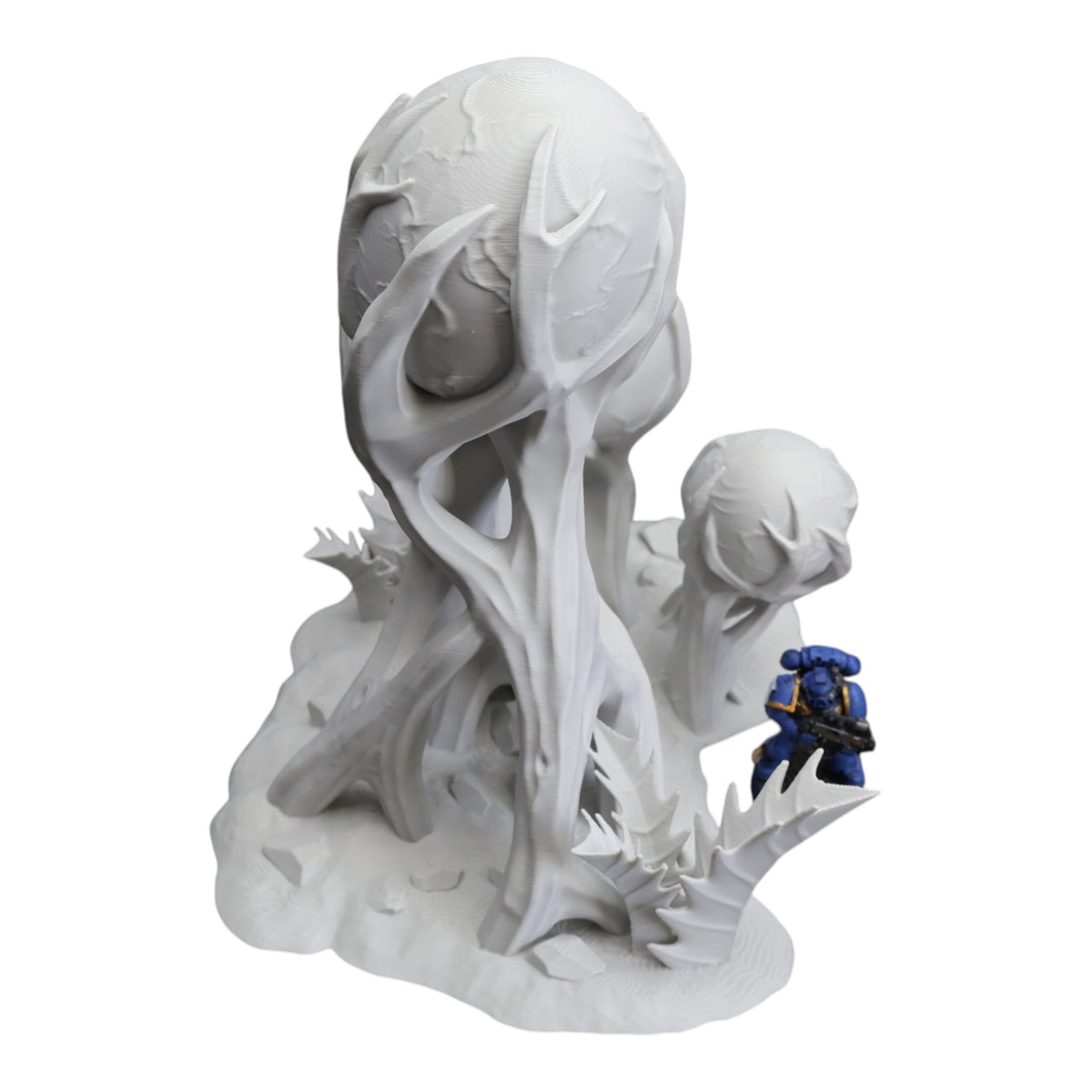 Wargaming 28mm scatter terrain scenery showing 3D-printed item that is compatible with games such as Warhammer 40K, Star Wars Legions, D+D, Dungeons and Dragons, Sci-Fi, Fantasy and other miniature tabletop games. Brand Jawar3d found at www.jawar3d.co.uk.