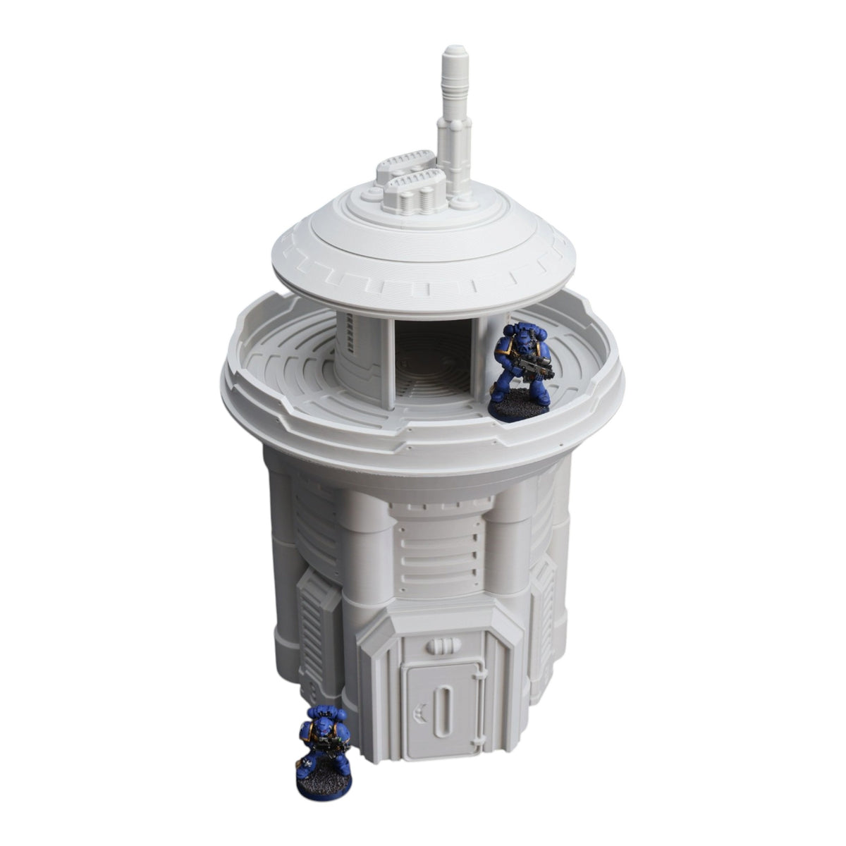Wargaming 28mm scatter terrain scenery showing 3D-printed item that is compatible with games such as Warhammer 40K, Star Wars Legions, D+D, Dungeons and Dragons, Sci-Fi, Fantasy and other miniature tabletop games. Brand Jawar3d found at www.jawar3d.co.uk.