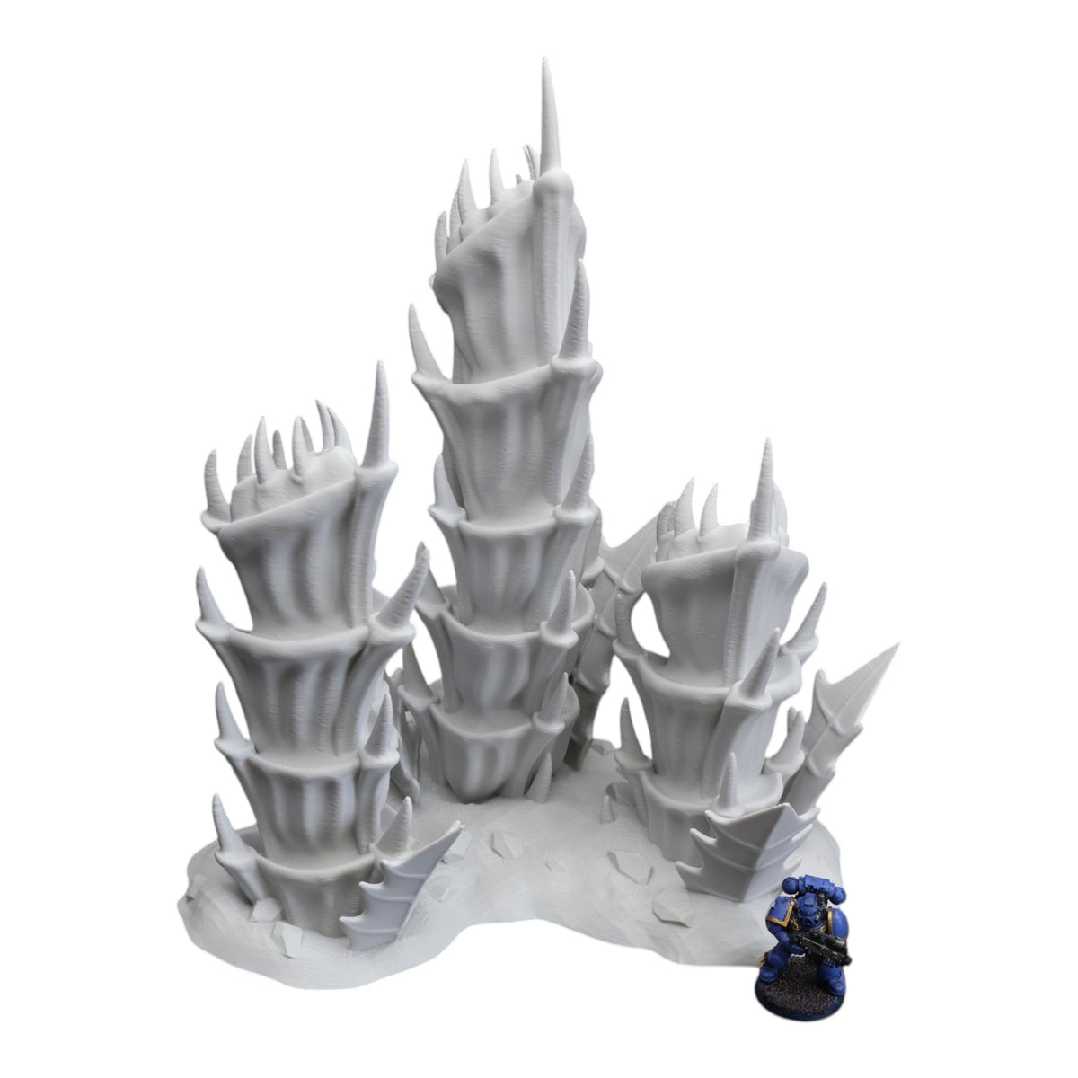 Wargaming 28mm scatter terrain scenery showing 3D-printed item that is compatible with games such as Warhammer 40K, Star Wars Legions, D+D, Dungeons and Dragons, Sci-Fi, Fantasy and other miniature tabletop games. Brand Jawar3d found at www.jawar3d.co.uk.