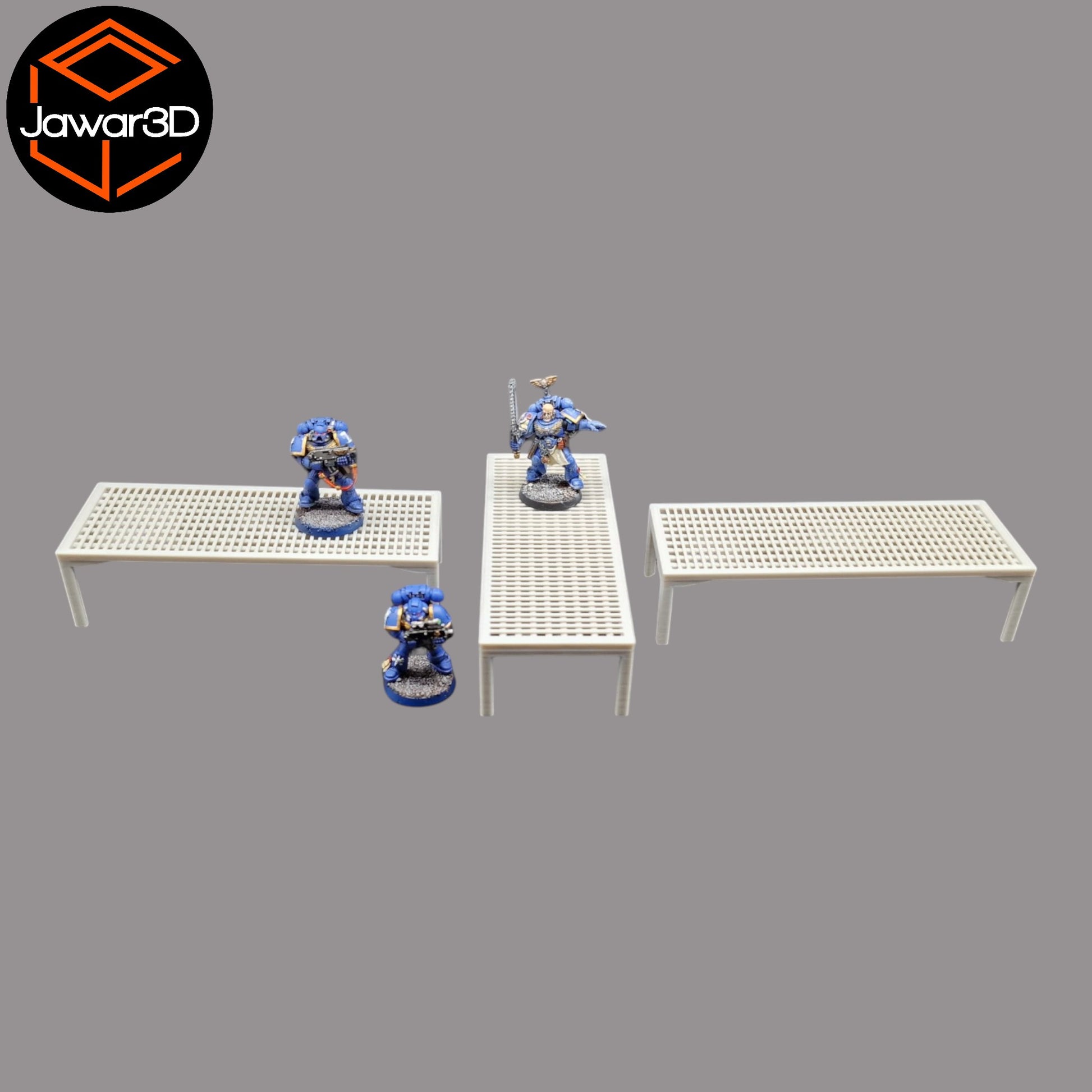 Wargaming 28mm scatter terrain scenery showing 3D-printed item that is compatible with games such as Warhammer 40K, Star Wars Legions, D+D, Dungeons and Dragons, Sci-Fi, Fantasy and other miniature tabletop games. Brand Jawar3d found at www.jawar3d.co.uk.