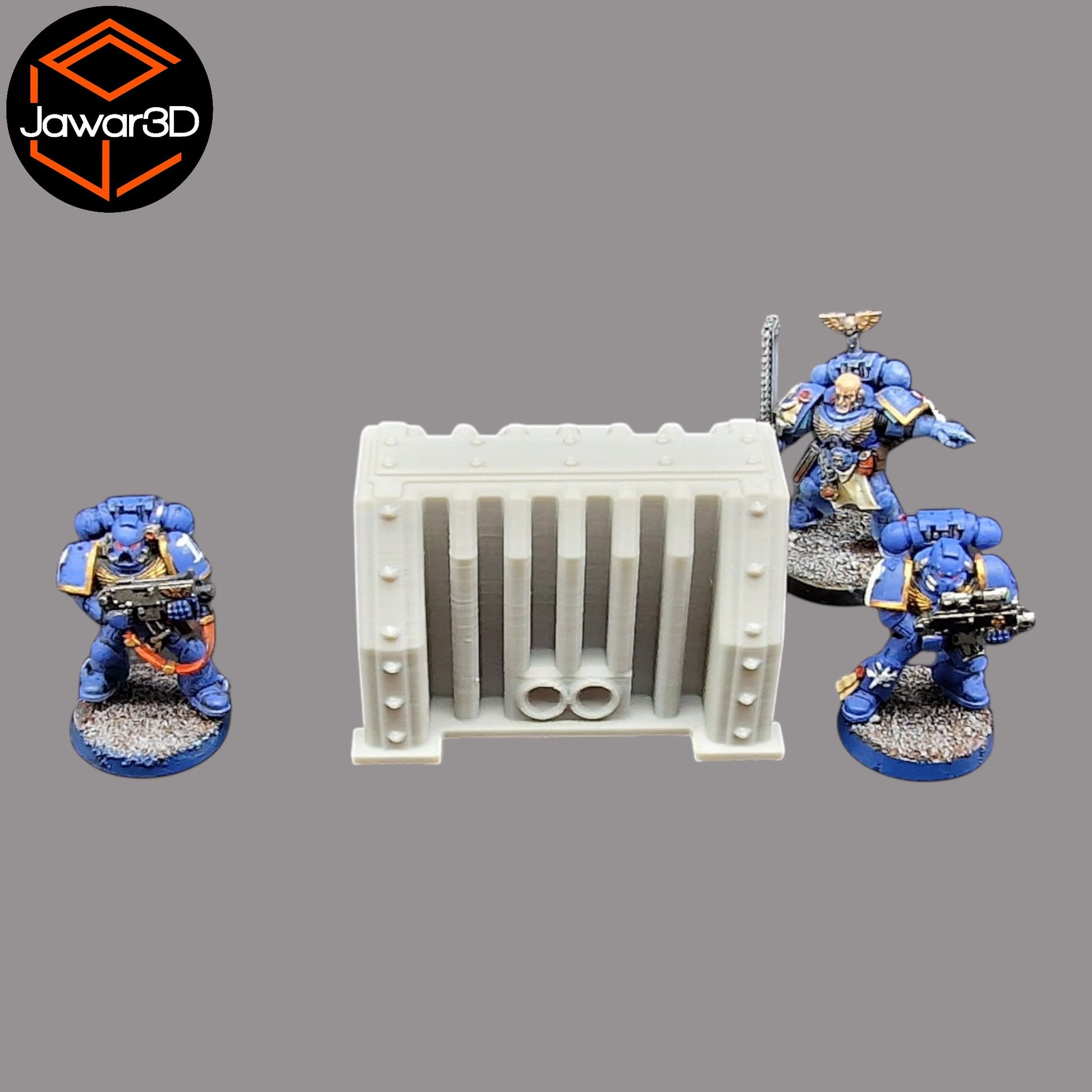 Wargaming 28mm scatter terrain scenery showing 3D-printed item that is compatible with games such as Warhammer 40K, Star Wars Legions, D+D, Dungeons and Dragons, Sci-Fi, Fantasy and other miniature tabletop games. Brand Jawar3d found at www.jawar3d.co.uk.