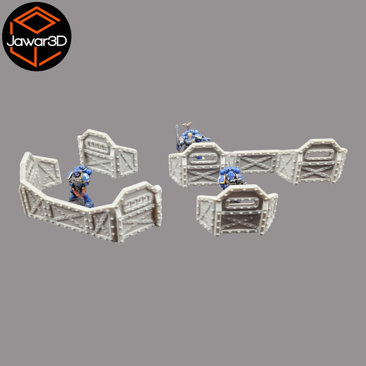 Wargaming 28mm scatter terrain scenery showing 3D-printed item that is compatible with games such as Warhammer 40K, Star Wars Legions, D+D, Dungeons and Dragons, Sci-Fi, Fantasy and other miniature tabletop games. Brand Jawar3d found at www.jawar3d.co.uk.