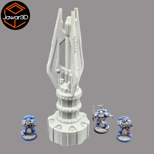 Wargaming 28mm scatter terrain scenery showing 3D-printed item that is compatible with games such as Warhammer 40K, Star Wars Legions, D+D, Dungeons and Dragons, Sci-Fi, Fantasy and other miniature tabletop games. Brand Jawar3d found at www.jawar3d.co.uk.