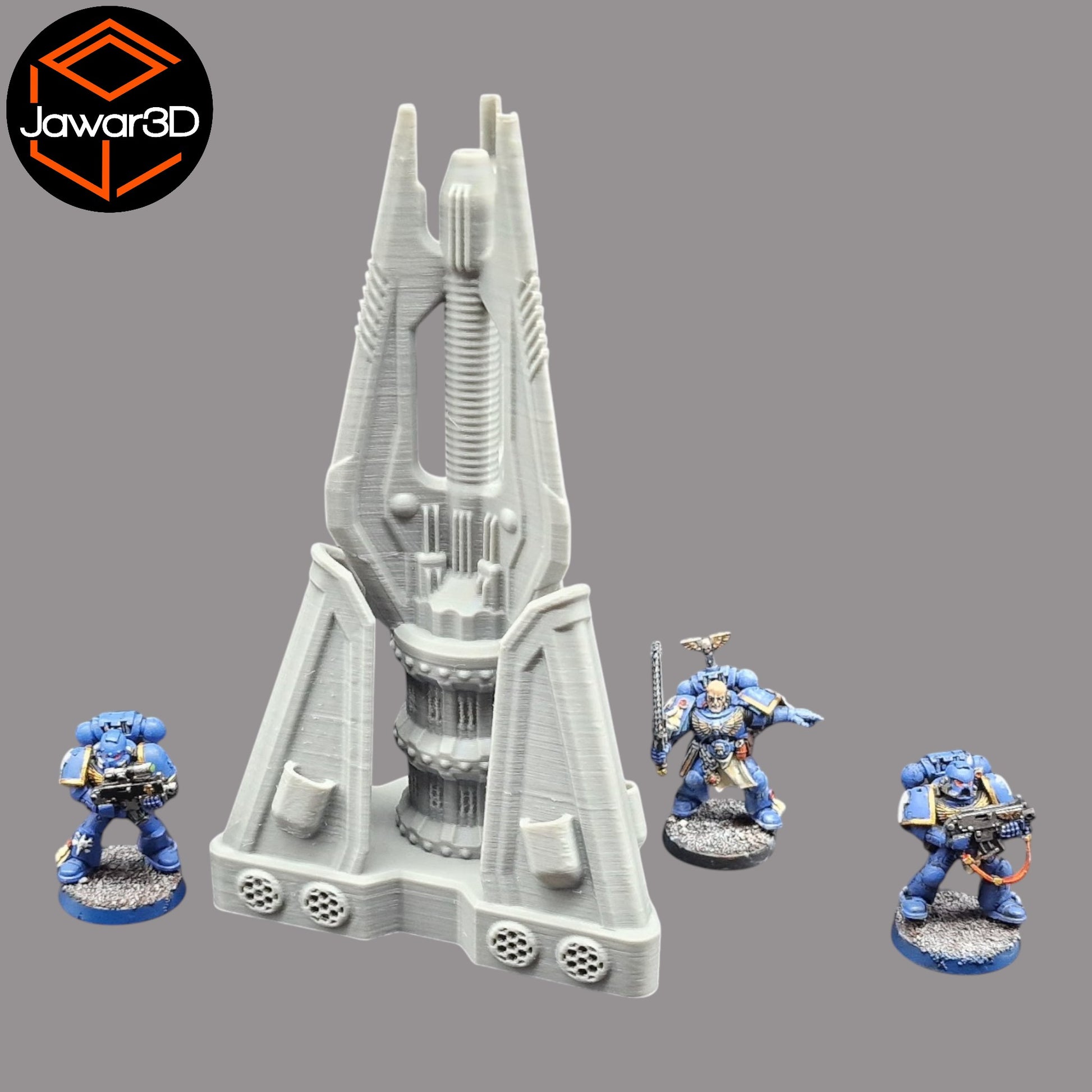 Wargaming 28mm scatter terrain scenery showing 3D-printed item that is compatible with games such as Warhammer 40K, Star Wars Legions, D+D, Dungeons and Dragons, Sci-Fi, Fantasy and other miniature tabletop games. Brand Jawar3d found at www.jawar3d.co.uk.