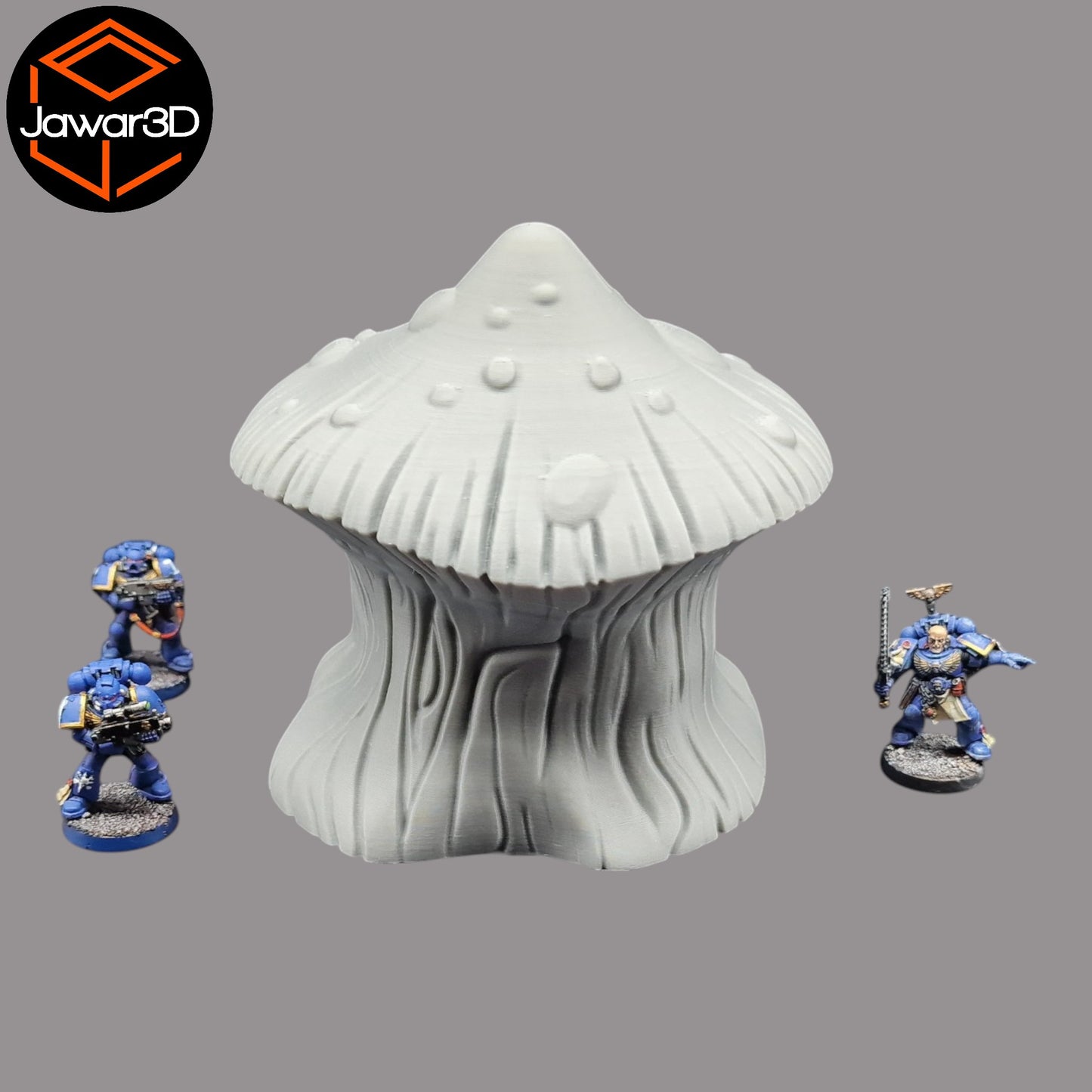 Wargaming 28mm scatter terrain scenery showing 3D-printed item that is compatible with games such as Warhammer 40K, Star Wars Legions, D+D, Dungeons and Dragons, Sci-Fi, Fantasy and other miniature tabletop games. Brand Jawar3d found at www.jawar3d.co.uk.