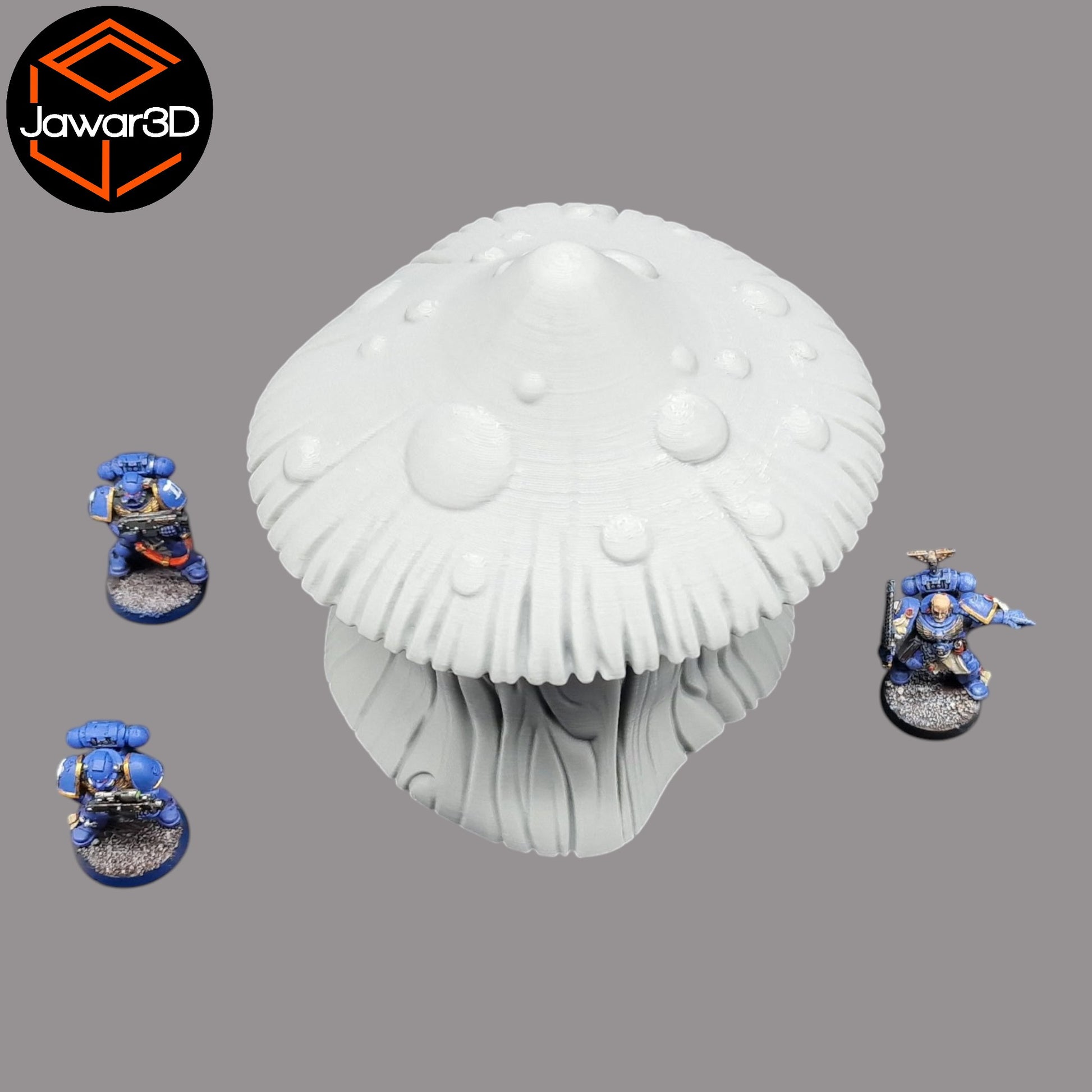 Wargaming 28mm scatter terrain scenery showing 3D-printed item that is compatible with games such as Warhammer 40K, Star Wars Legions, D+D, Dungeons and Dragons, Sci-Fi, Fantasy and other miniature tabletop games. Brand Jawar3d found at www.jawar3d.co.uk.