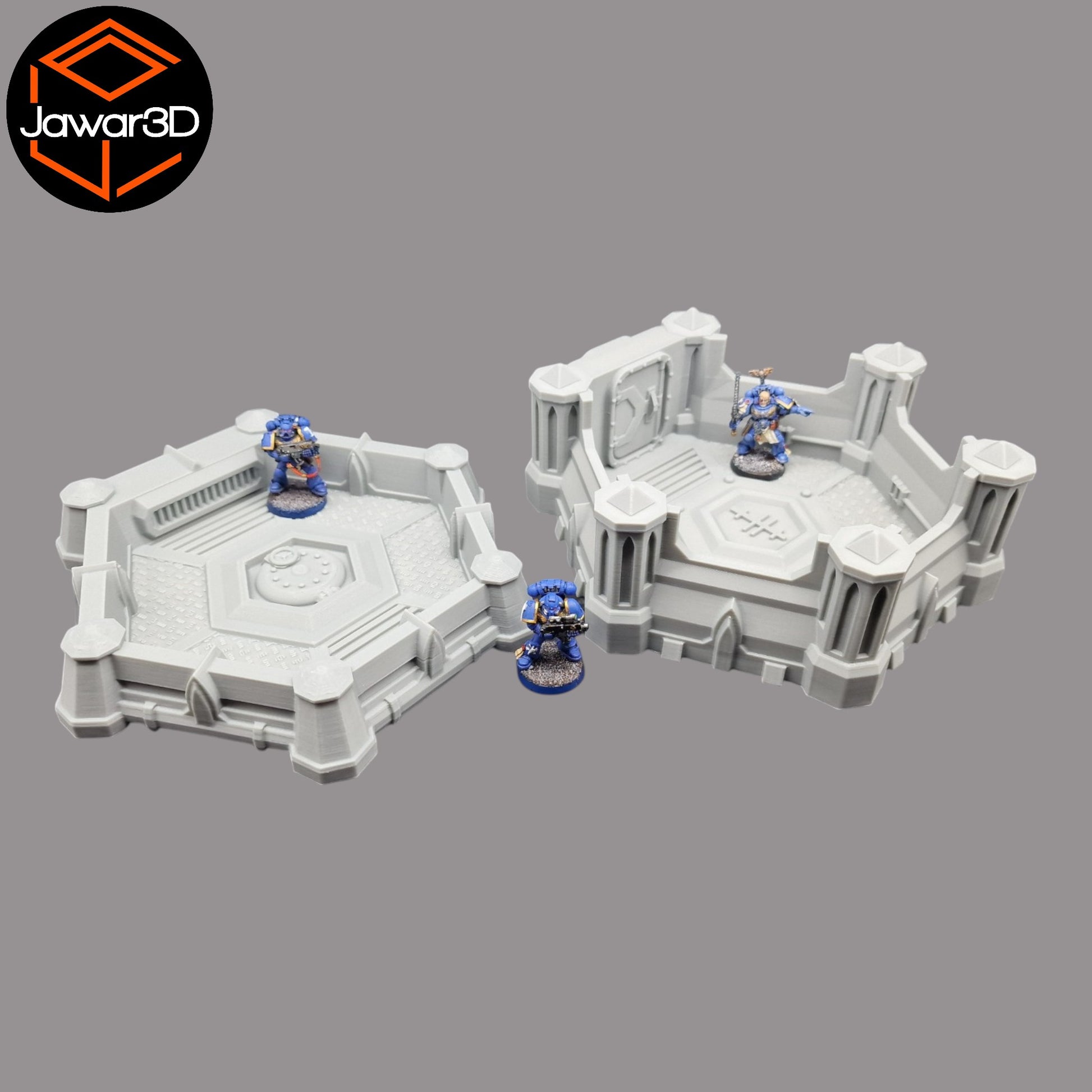 Wargaming 28mm scatter terrain scenery showing 3D-printed item that is compatible with games such as Warhammer 40K, Star Wars Legions, D+D, Dungeons and Dragons, Sci-Fi, Fantasy and other miniature tabletop games. Brand Jawar3d found at www.jawar3d.co.uk.
