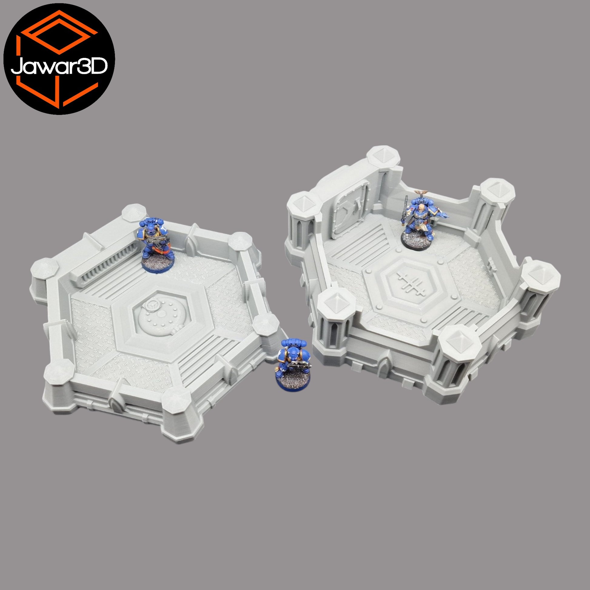 Wargaming 28mm scatter terrain scenery showing 3D-printed item that is compatible with games such as Warhammer 40K, Star Wars Legions, D+D, Dungeons and Dragons, Sci-Fi, Fantasy and other miniature tabletop games. Brand Jawar3d found at www.jawar3d.co.uk.