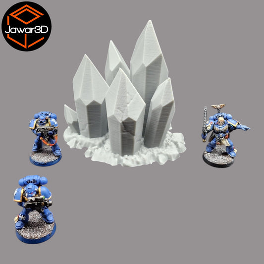 Wargaming 28mm scatter terrain scenery showing 3D-printed item that is compatible with games such as Warhammer 40K, Star Wars Legions, D+D, Dungeons and Dragons, Sci-Fi, Fantasy and other miniature tabletop games. Brand Jawar3d found at www.jawar3d.co.uk.