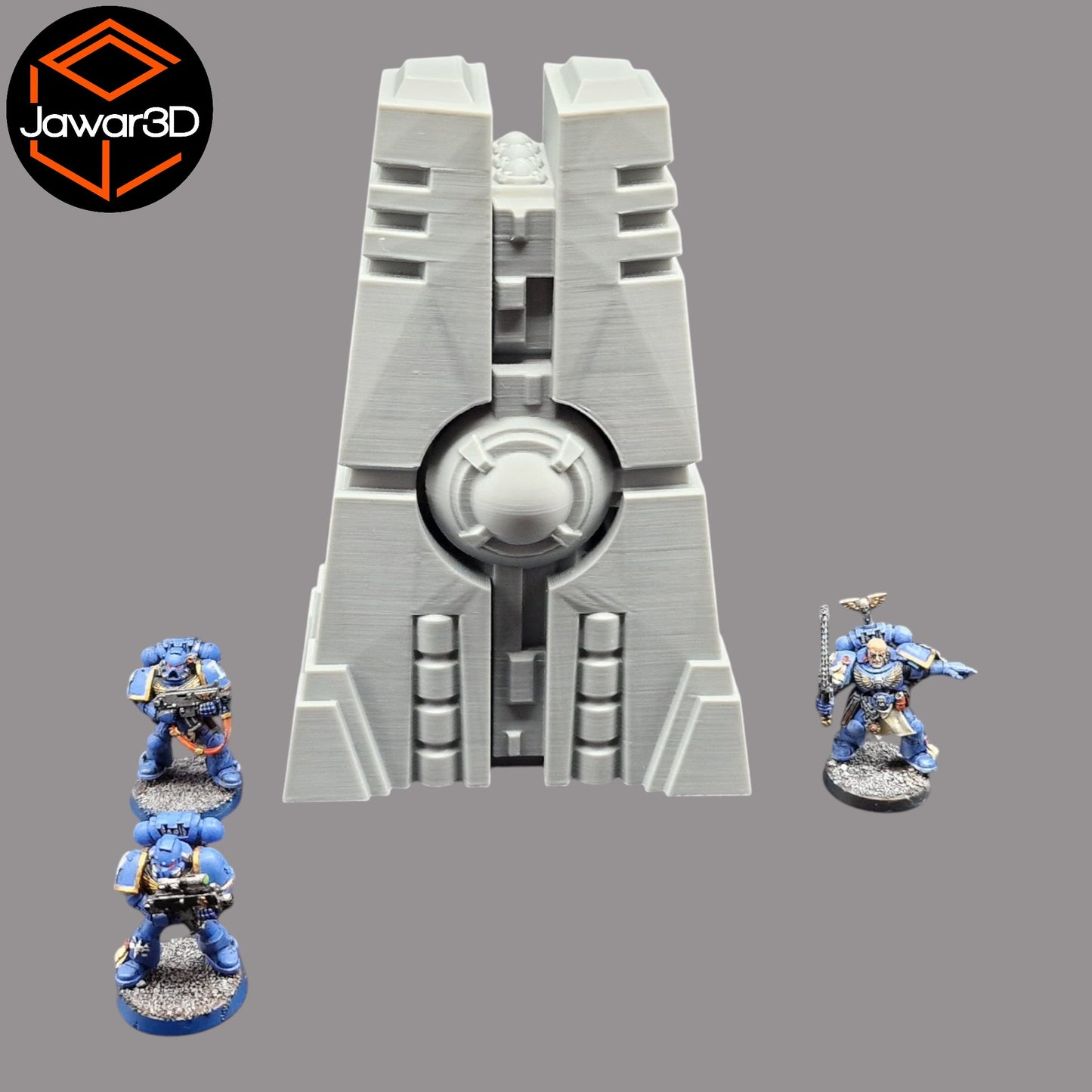Wargaming 28mm scatter terrain scenery showing 3D-printed item that is compatible with games such as Warhammer 40K, Star Wars Legions, D+D, Dungeons and Dragons, Sci-Fi, Fantasy and other miniature tabletop games. Brand Jawar3d found at www.jawar3d.co.uk.