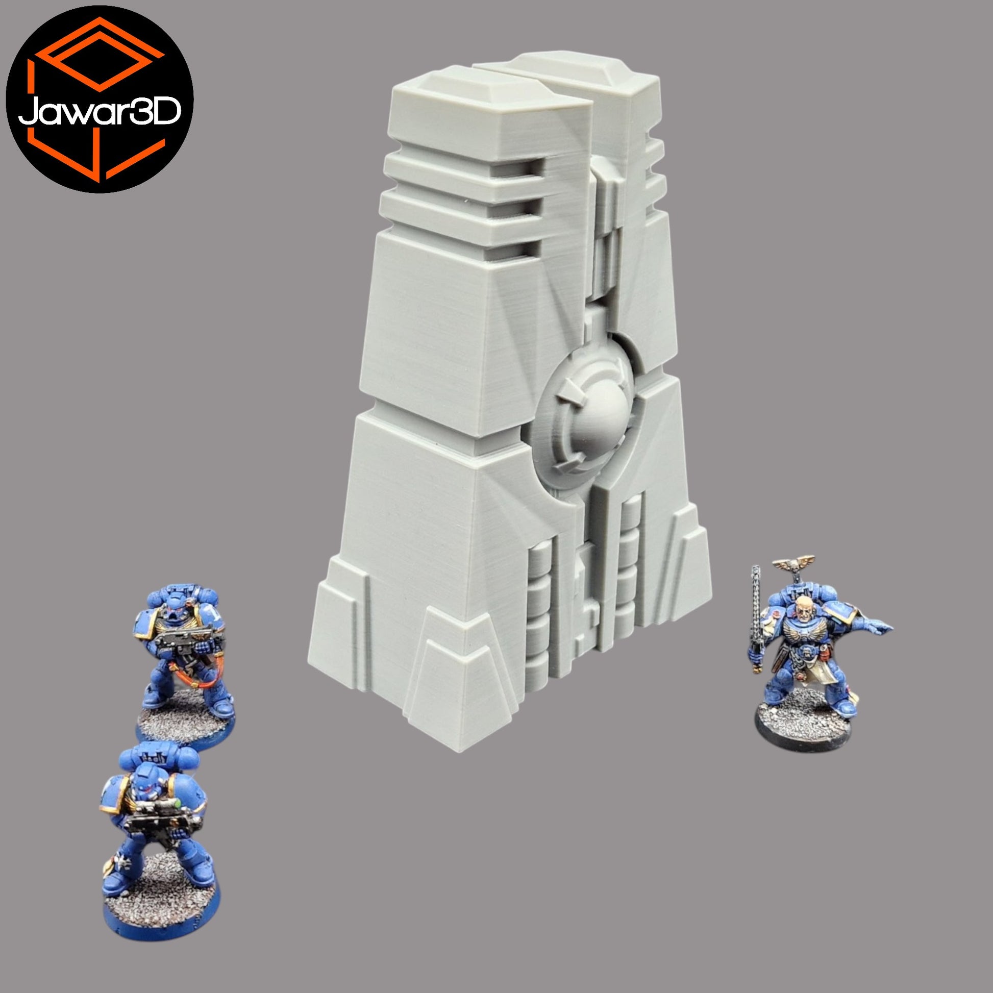 Wargaming 28mm scatter terrain scenery showing 3D-printed item that is compatible with games such as Warhammer 40K, Star Wars Legions, D+D, Dungeons and Dragons, Sci-Fi, Fantasy and other miniature tabletop games. Brand Jawar3d found at www.jawar3d.co.uk.