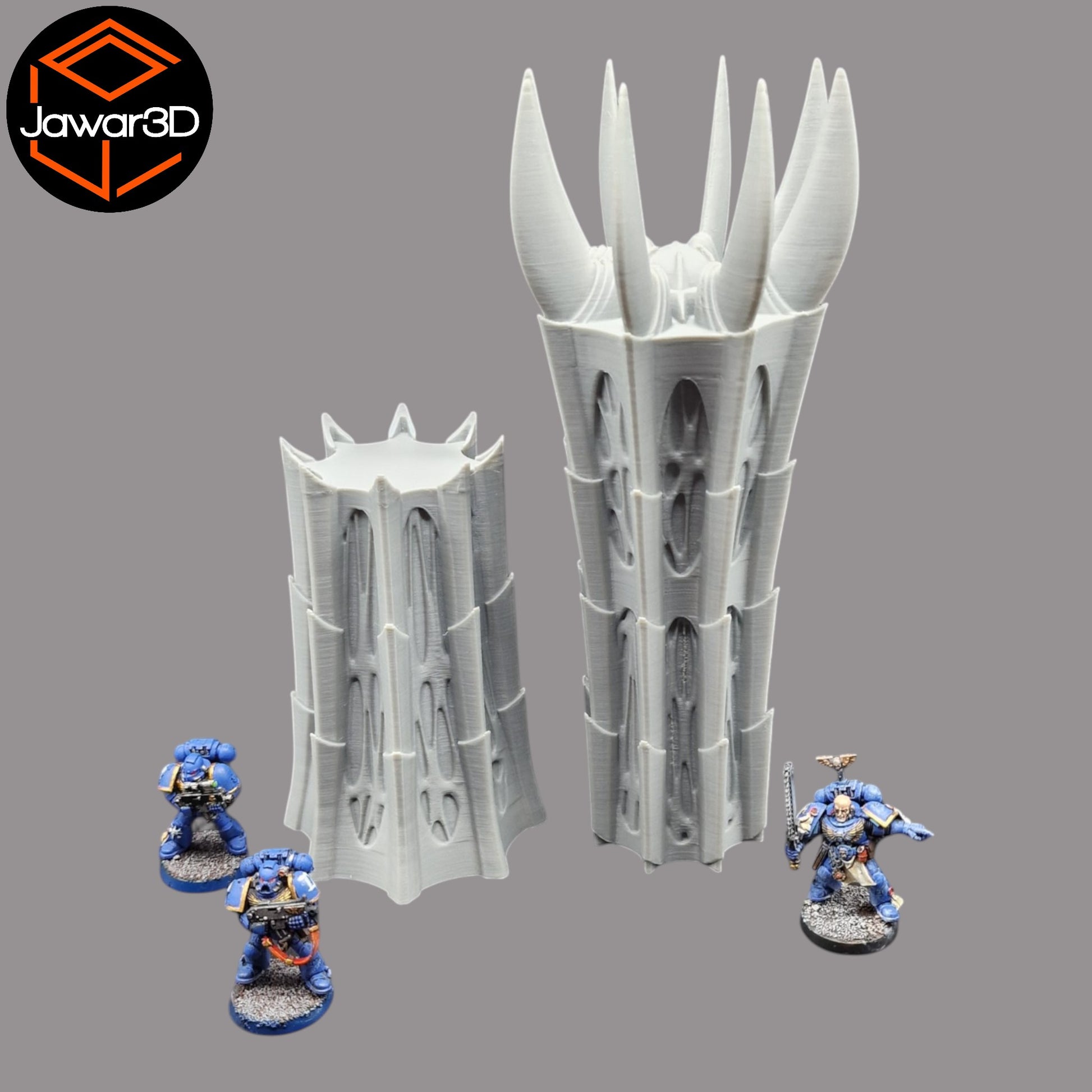 Wargaming 28mm scatter terrain scenery showing 3D-printed item that is compatible with games such as Warhammer 40K, Star Wars Legions, D+D, Dungeons and Dragons, Sci-Fi, Fantasy and other miniature tabletop games. Brand Jawar3d found at www.jawar3d.co.uk.