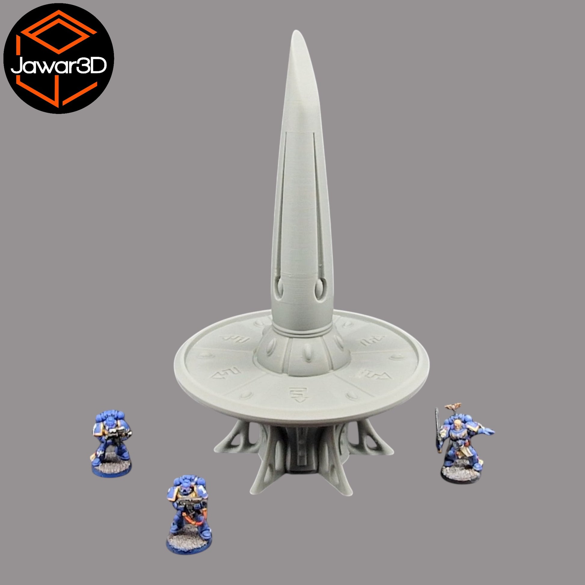 Wargaming 28mm scatter terrain scenery showing 3D-printed item that is compatible with games such as Warhammer 40K, Star Wars Legions, D+D, Dungeons and Dragons, Sci-Fi, Fantasy and other miniature tabletop games. Brand Jawar3d found at www.jawar3d.co.uk.