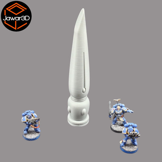 Wargaming 28mm scatter terrain scenery showing 3D-printed item that is compatible with games such as Warhammer 40K, Star Wars Legions, D+D, Dungeons and Dragons, Sci-Fi, Fantasy and other miniature tabletop games. Brand Jawar3d found at www.jawar3d.co.uk.
