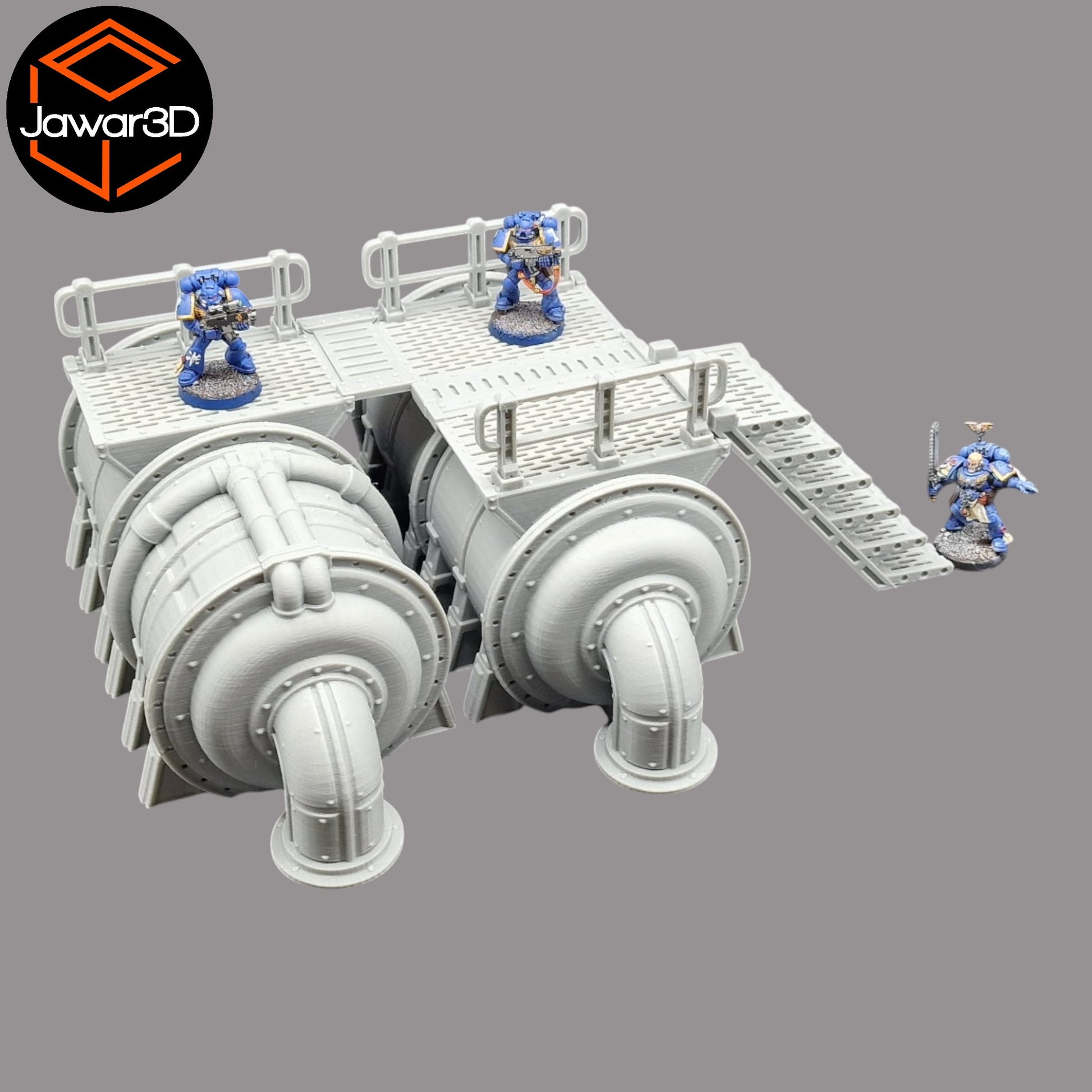 Wargaming 28mm scatter terrain scenery showing 3D-printed item that is compatible with games such as Warhammer 40K, Star Wars Legions, D+D, Dungeons and Dragons, Sci-Fi, Fantasy and other miniature tabletop games. Brand Jawar3d found at www.jawar3d.co.uk.