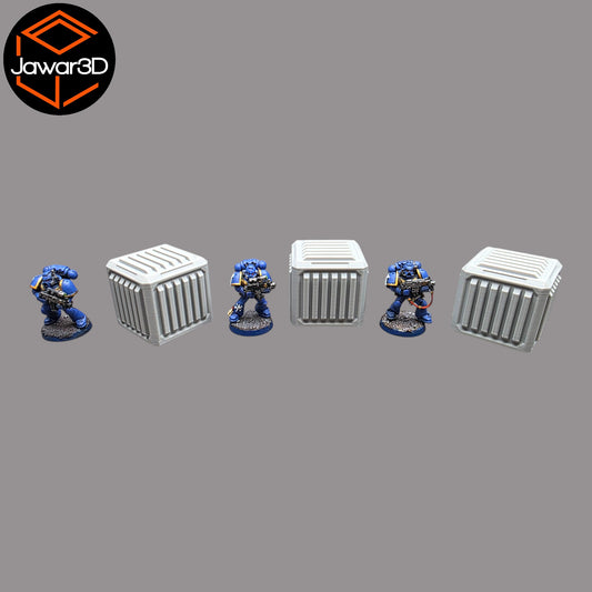 Wargaming 28mm scatter terrain scenery showing 3D-printed item that is compatible with games such as Warhammer 40K, Star Wars Legions, D+D, Dungeons and Dragons, Sci-Fi, Fantasy and other miniature tabletop games. Brand Jawar3d found at www.jawar3d.co.uk.