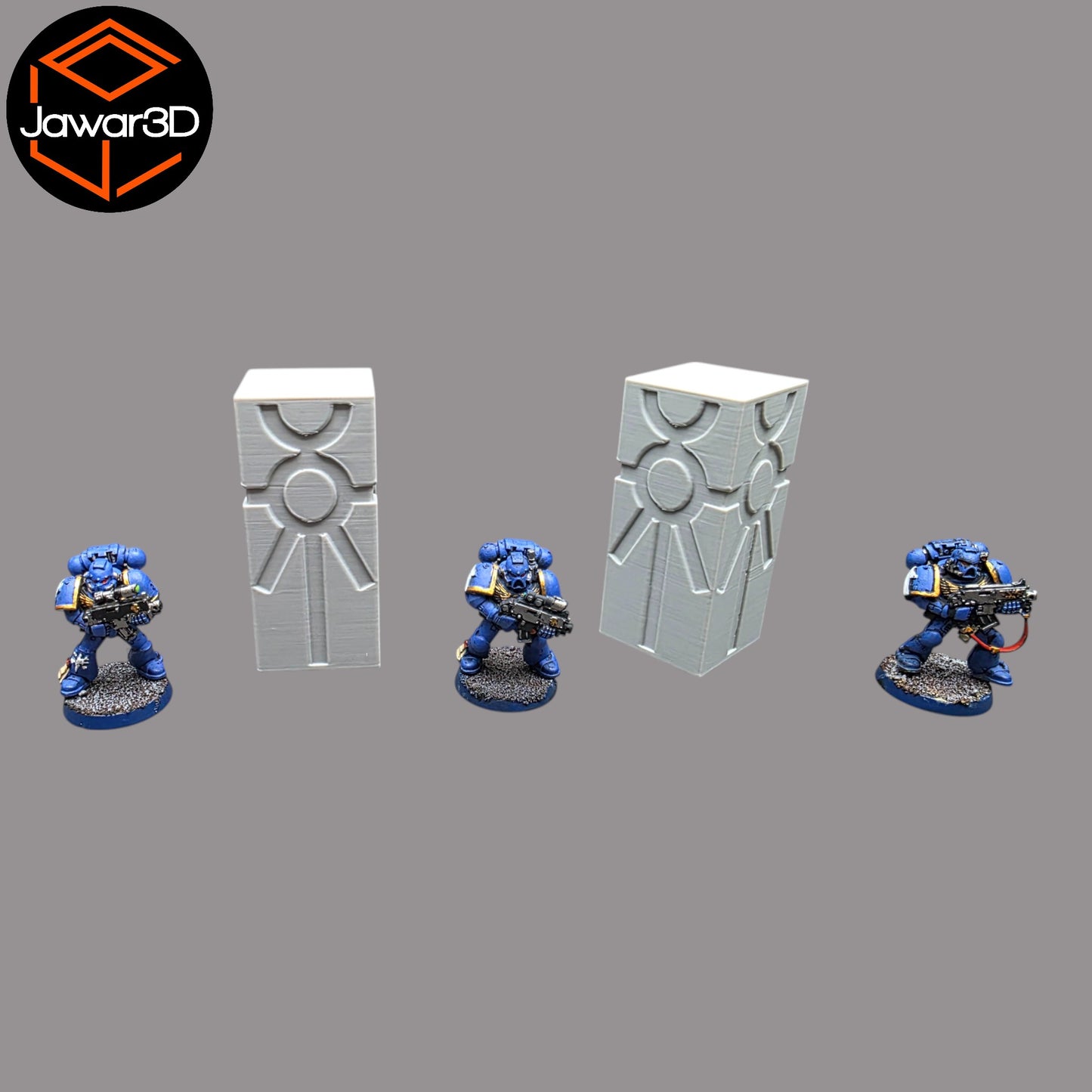 Wargaming 28mm scatter terrain scenery showing 3D-printed item that is compatible with games such as Warhammer 40K, Star Wars Legions, D+D, Dungeons and Dragons, Sci-Fi, Fantasy and other miniature tabletop games. Brand Jawar3d found at www.jawar3d.co.uk.