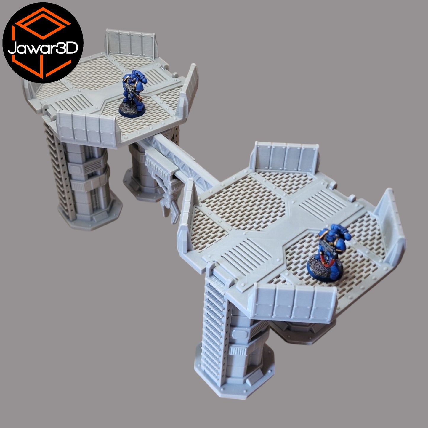 Wargaming 28mm scatter terrain scenery showing 3D-printed item that is compatible with games such as Warhammer 40K, Star Wars Legions, D+D, Dungeons and Dragons, Sci-Fi, Fantasy and other miniature tabletop games. Brand Jawar3d found at www.jawar3d.co.uk.