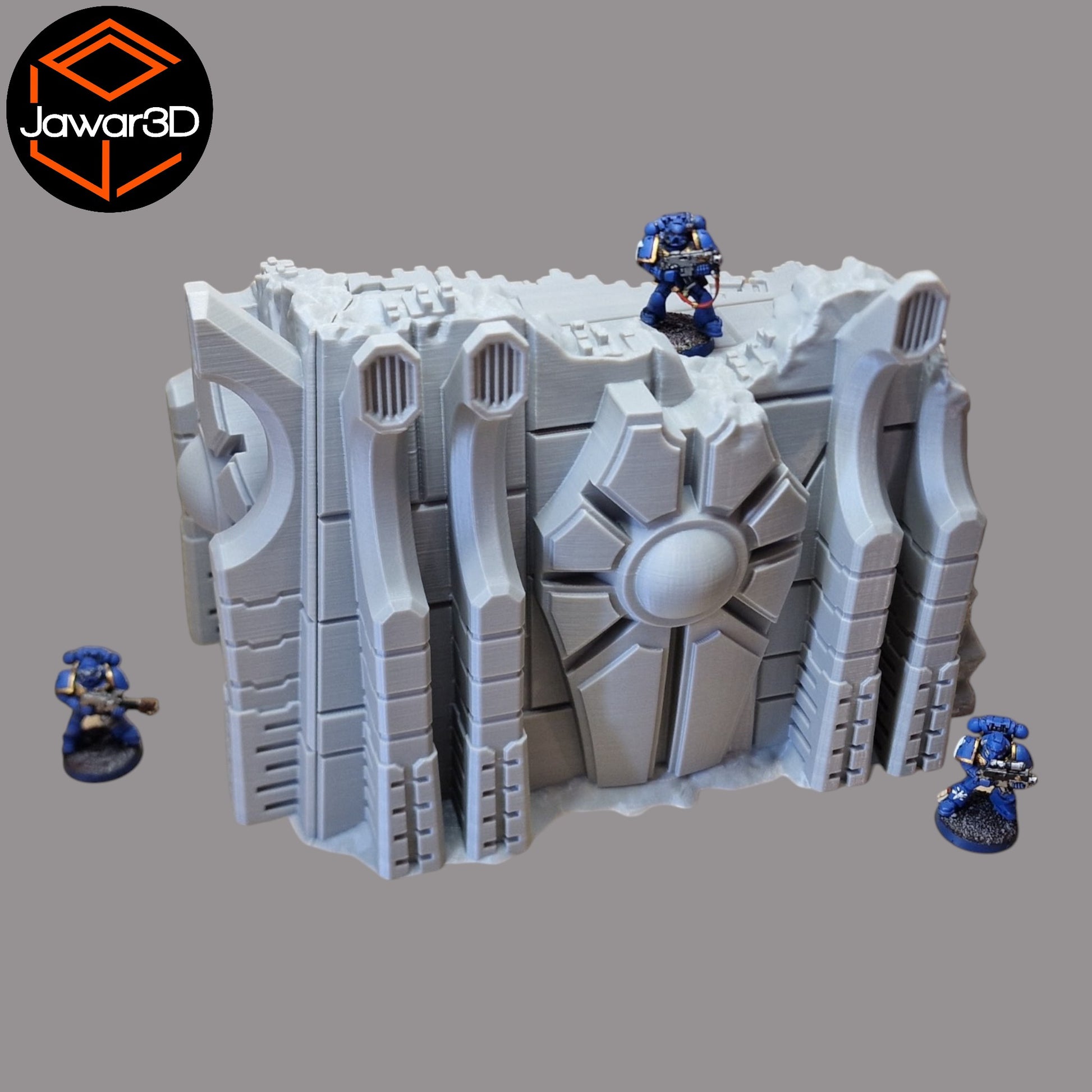 Wargaming 28mm scatter terrain scenery showing 3D-printed item that is compatible with games such as Warhammer 40K, Star Wars Legions, D+D, Dungeons and Dragons, Sci-Fi, Fantasy and other miniature tabletop games. Brand Jawar3d found at www.jawar3d.co.uk.