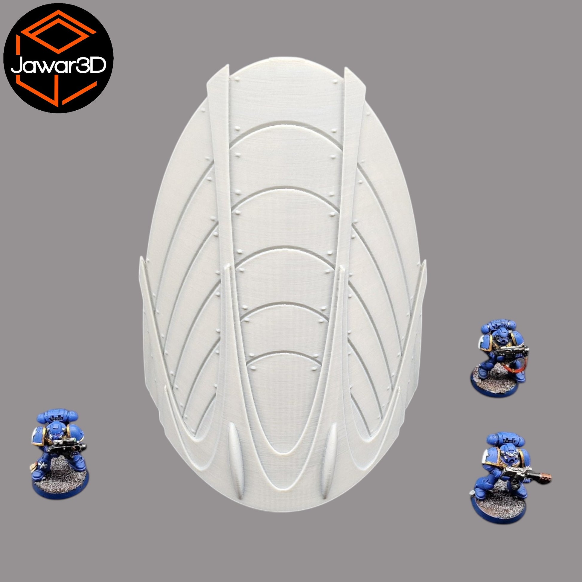 Wargaming 28mm scatter terrain scenery showing 3D-printed item that is compatible with games such as Warhammer 40K, Star Wars Legions, D+D, Dungeons and Dragons, Sci-Fi, Fantasy and other miniature tabletop games. Brand Jawar3d found at www.jawar3d.co.uk.
