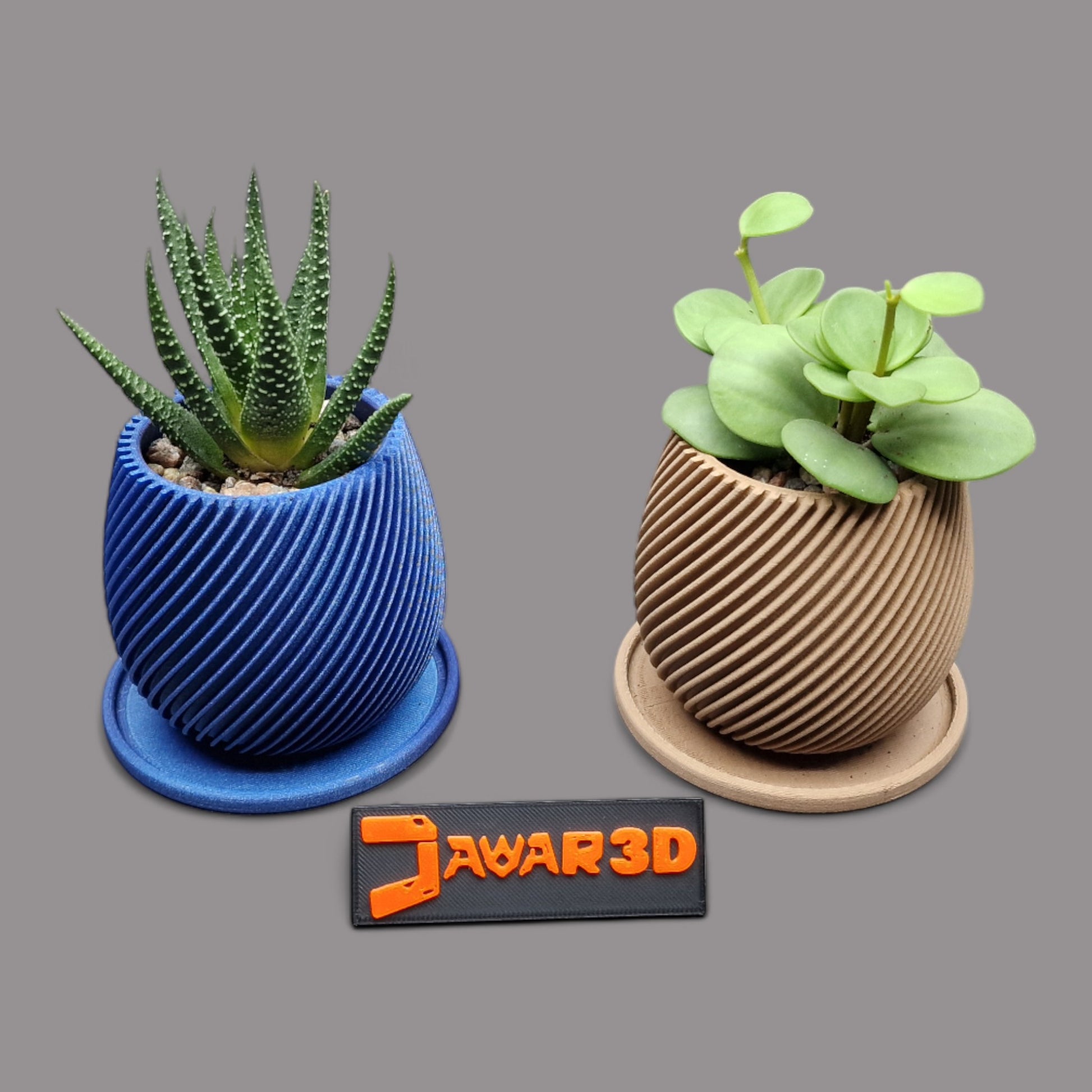 Handmade modern minimalist plant pots in a variety of colours