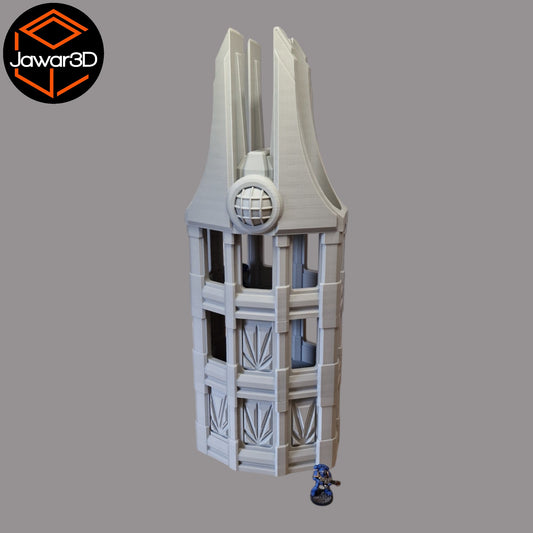 Wargaming 28mm scatter terrain scenery showing 3D-printed item that is compatible with games such as Warhammer 40K, Star Wars Legions, D+D, Dungeons and Dragons, Sci-Fi, Fantasy and other miniature tabletop games. Brand Jawar3d found at www.jawar3d.co.uk.