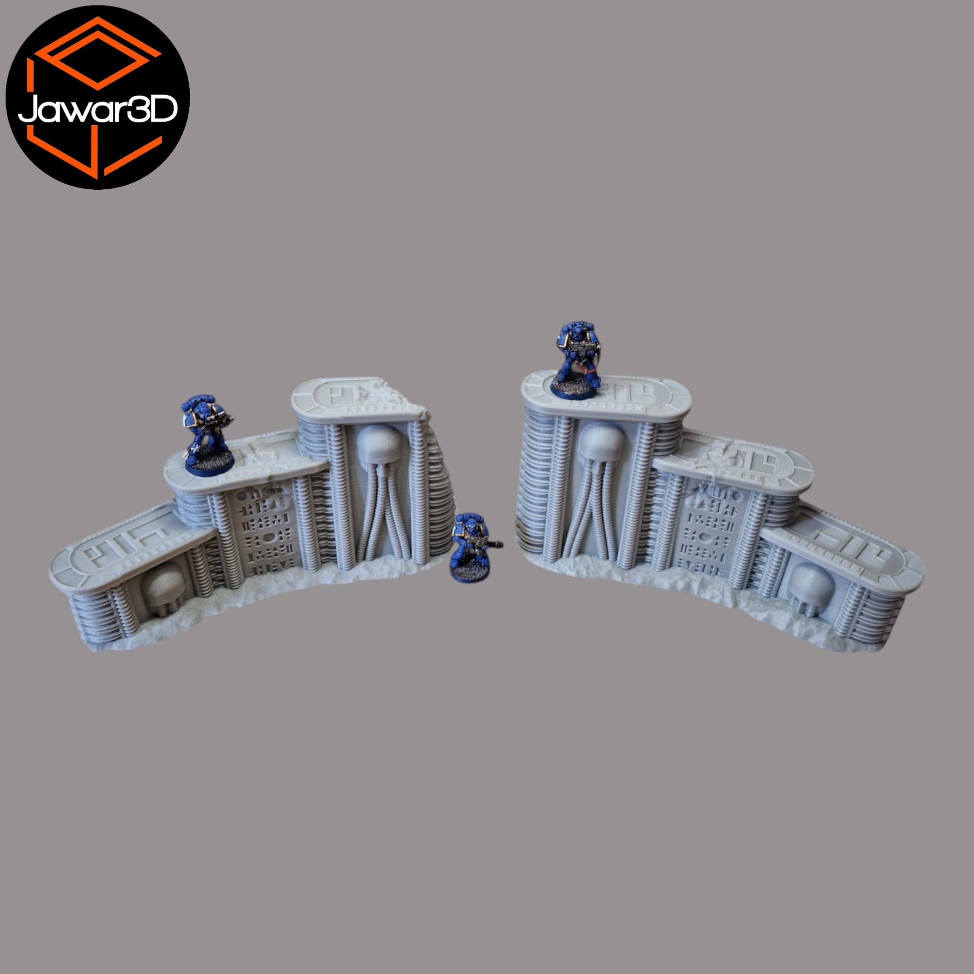 Wargaming 28mm scatter terrain scenery showing 3D-printed item that is compatible with games such as Warhammer 40K, Star Wars Legions, D+D, Dungeons and Dragons, Sci-Fi, Fantasy and other miniature tabletop games. Brand Jawar3d found at www.jawar3d.co.uk.