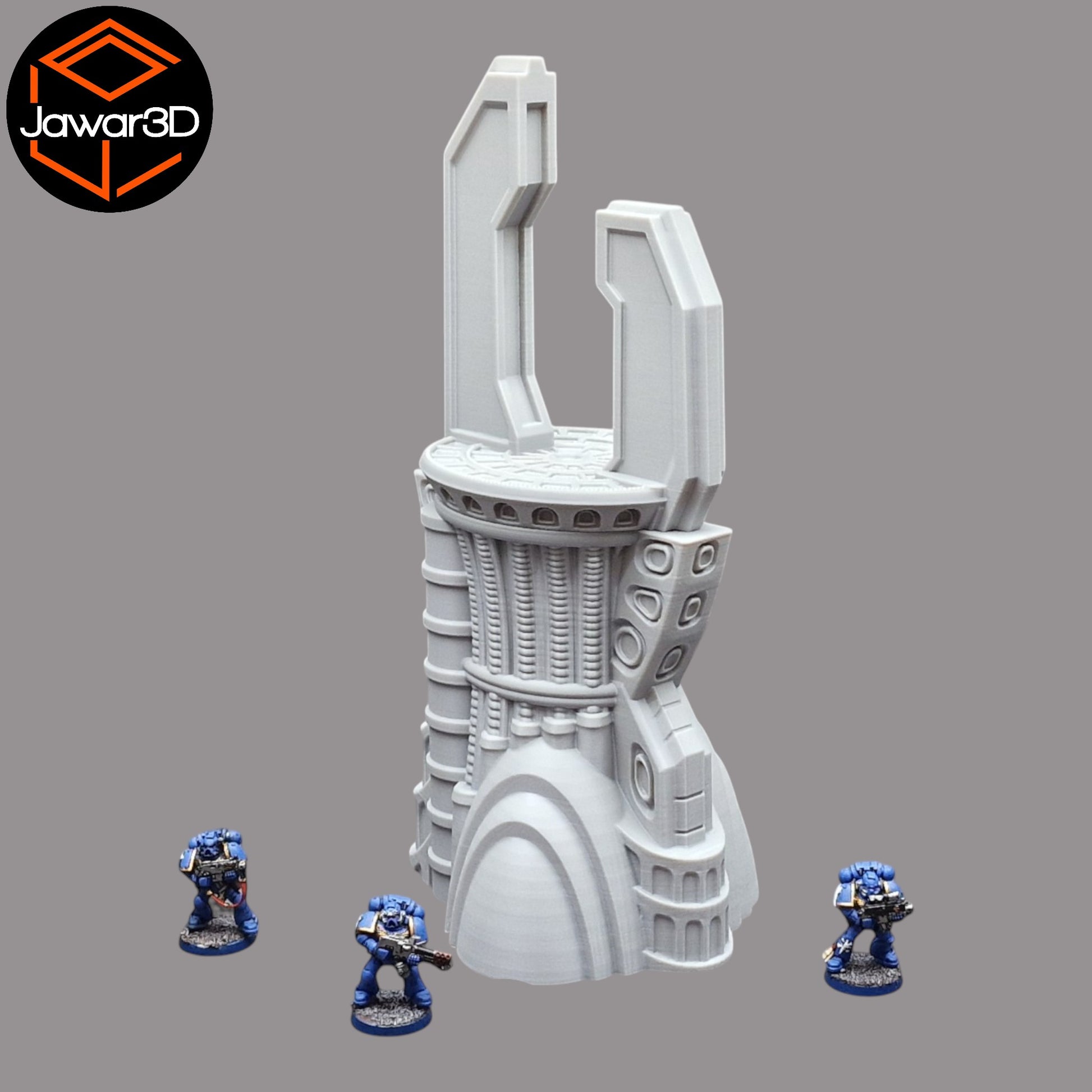 Wargaming 28mm scatter terrain scenery showing 3D-printed item that is compatible with games such as Warhammer 40K, Star Wars Legions, D+D, Dungeons and Dragons, Sci-Fi, Fantasy and other miniature tabletop games. Brand Jawar3d found at www.jawar3d.co.uk.
