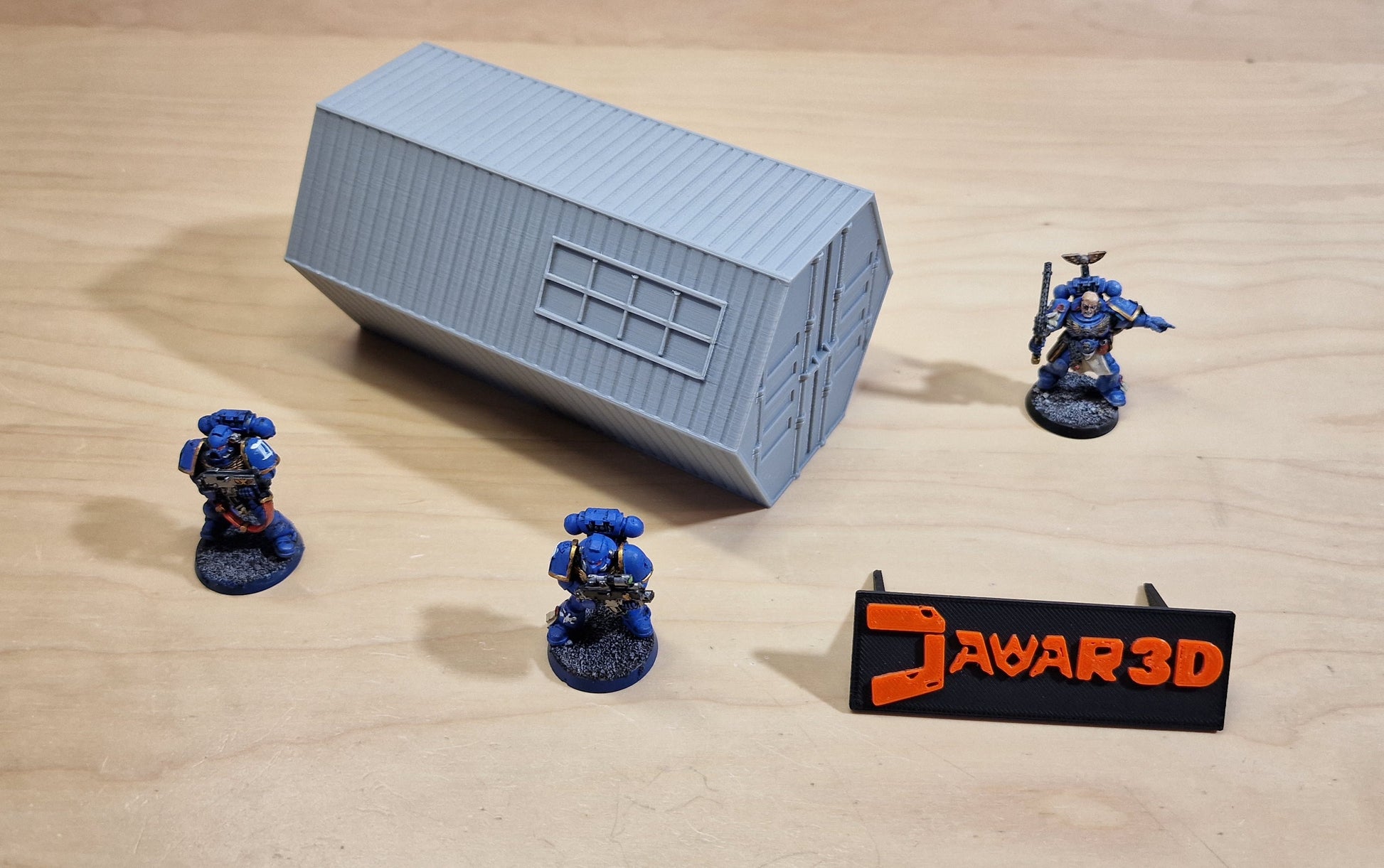 Nyxar Container Tunnel 28mm Wargaming Scatter Terrain Scenery Tabletop