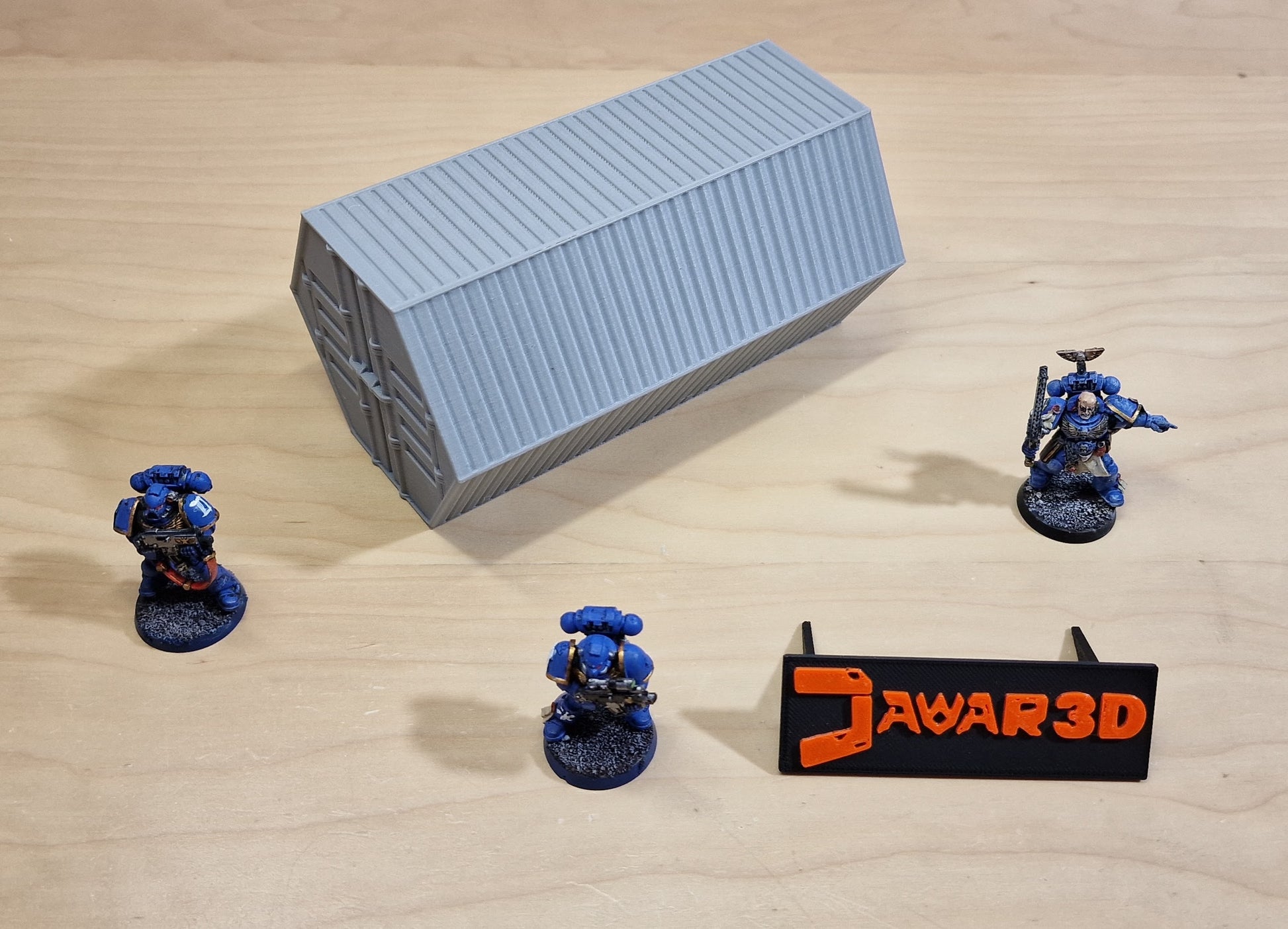 Nyxar Container Tunnel 28mm Wargaming Scatter Terrain Scenery Tabletop