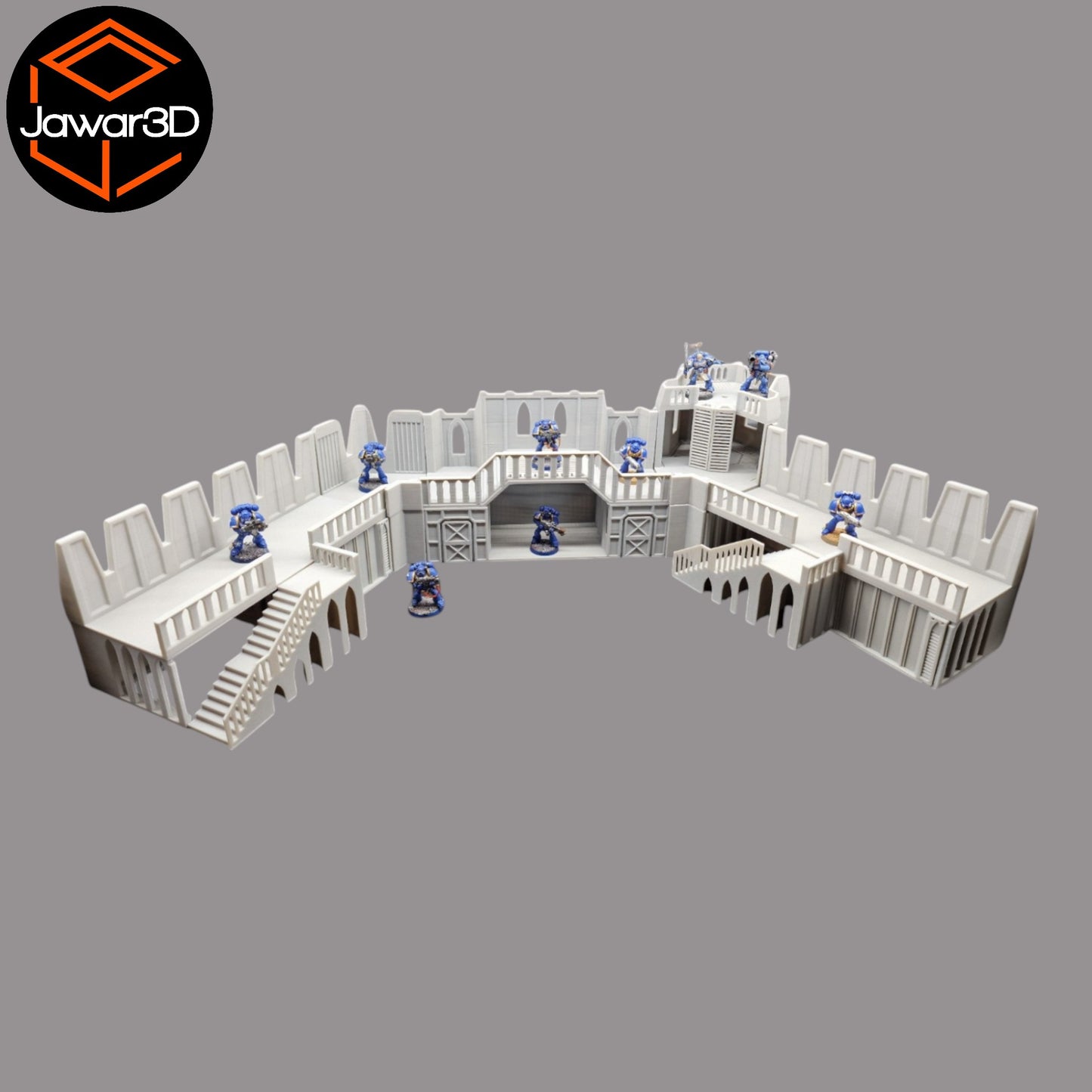 Wargaming 28mm scatter terrain scenery showing 3D-printed item that is compatible with games such as Warhammer 40K, Star Wars Legions, D+D, Dungeons and Dragons, Sci-Fi, Fantasy and other miniature tabletop games. Brand Jawar3d found at www.jawar3d.co.uk.