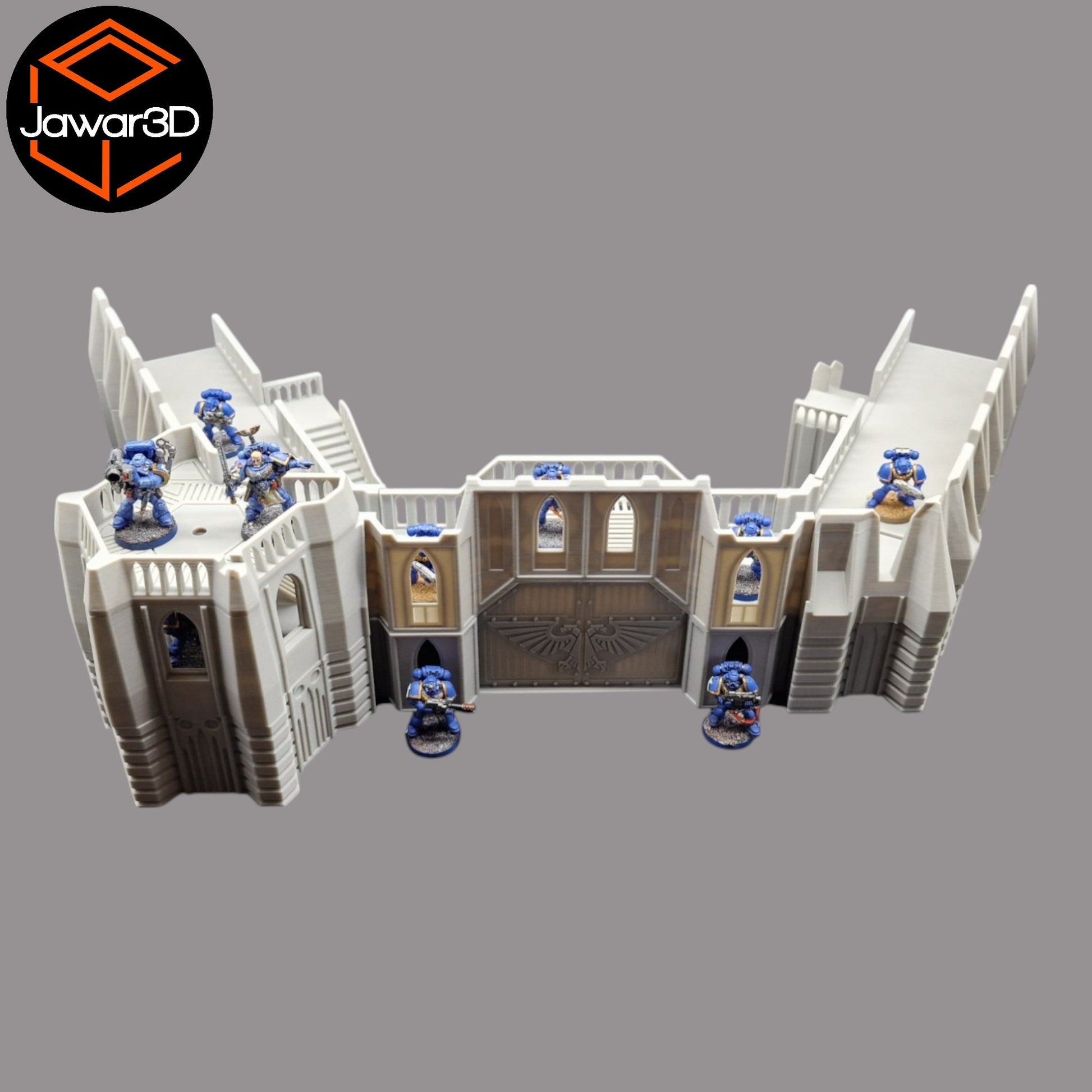 Wargaming 28mm scatter terrain scenery showing 3D-printed item that is compatible with games such as Warhammer 40K, Star Wars Legions, D+D, Dungeons and Dragons, Sci-Fi, Fantasy and other miniature tabletop games. Brand Jawar3d found at www.jawar3d.co.uk.
