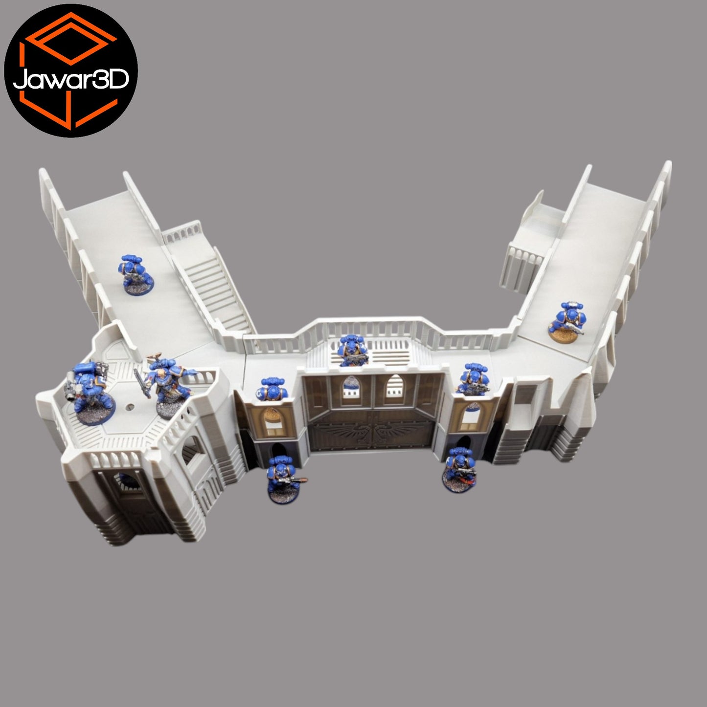Wargaming 28mm scatter terrain scenery showing 3D-printed item that is compatible with games such as Warhammer 40K, Star Wars Legions, D+D, Dungeons and Dragons, Sci-Fi, Fantasy and other miniature tabletop games. Brand Jawar3d found at www.jawar3d.co.uk.