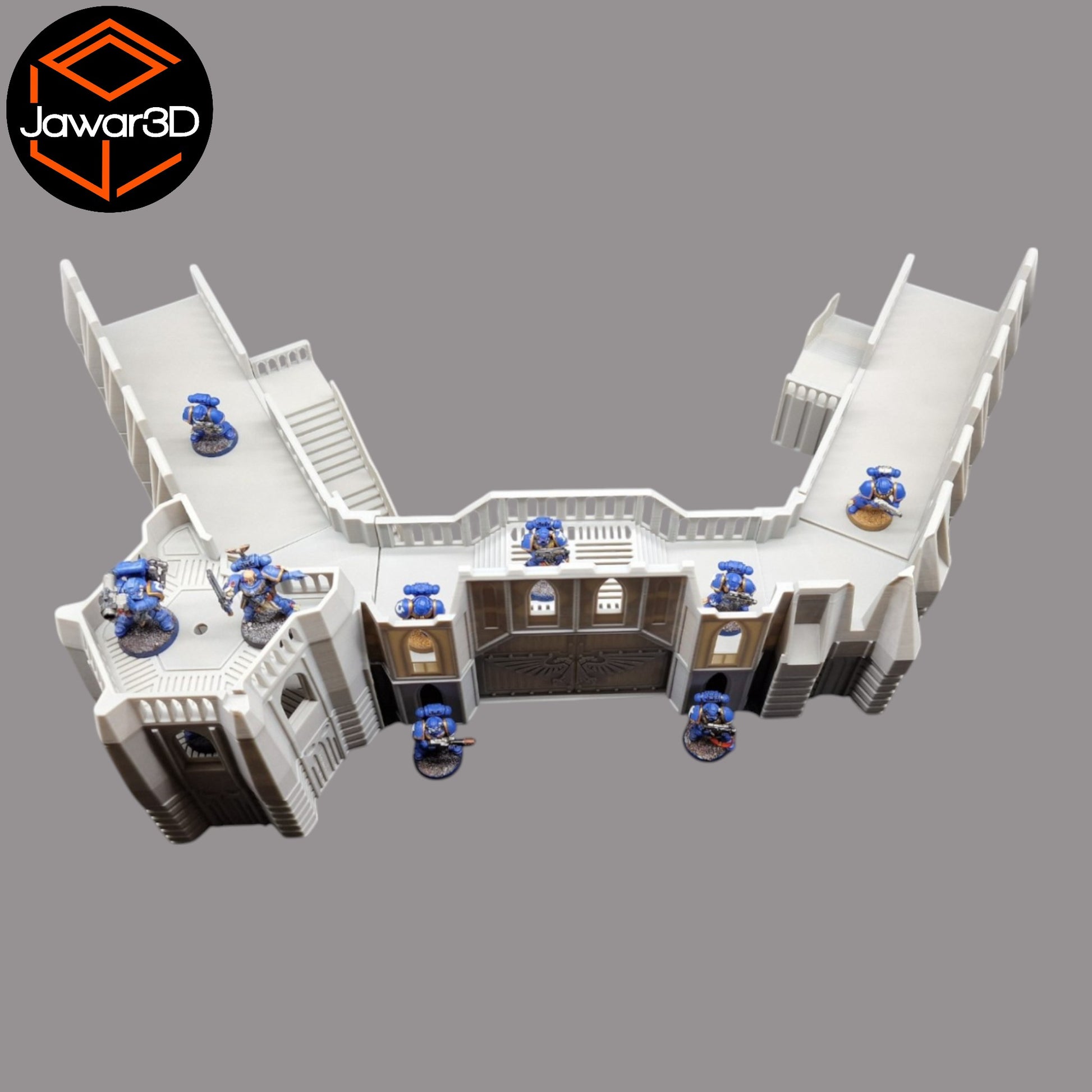 Wargaming 28mm scatter terrain scenery showing 3D-printed item that is compatible with games such as Warhammer 40K, Star Wars Legions, D+D, Dungeons and Dragons, Sci-Fi, Fantasy and other miniature tabletop games. Brand Jawar3d found at www.jawar3d.co.uk.