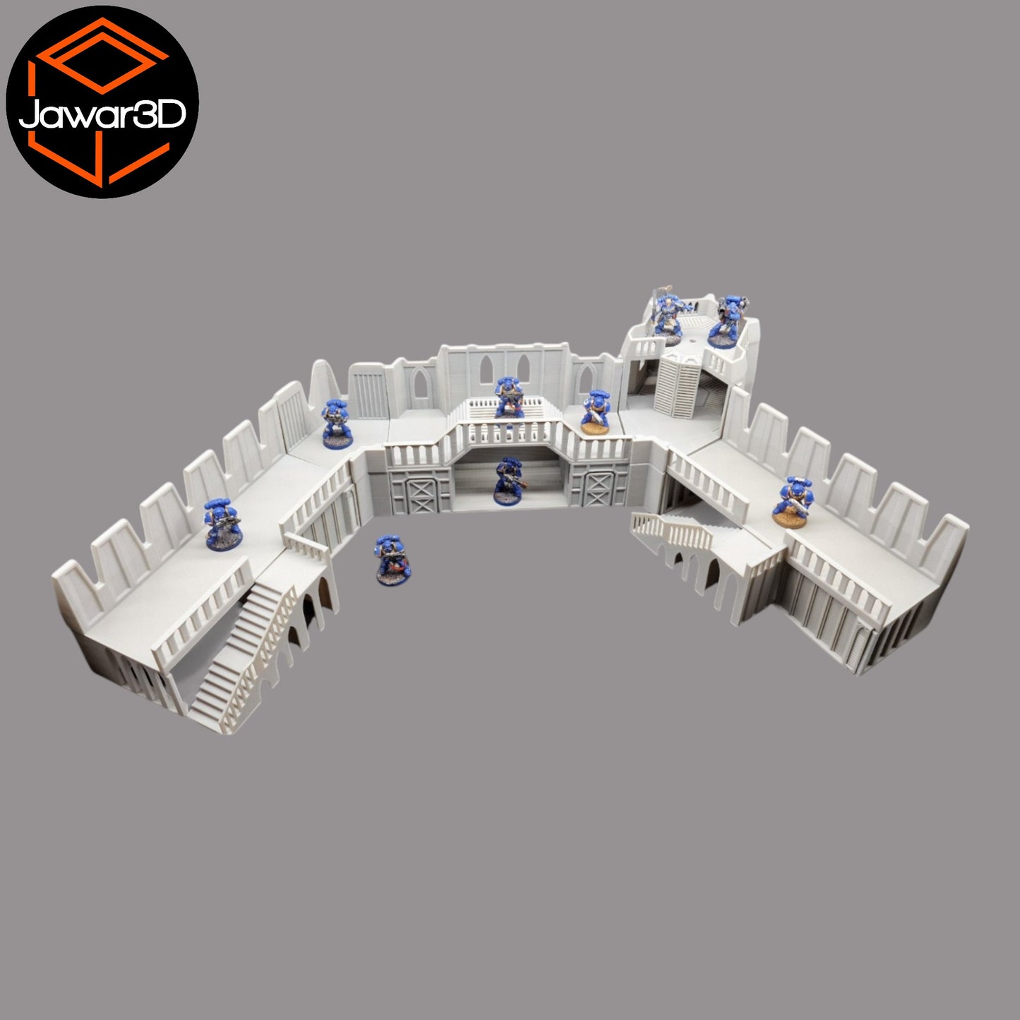 Wargaming 28mm scatter terrain scenery showing 3D-printed item that is compatible with games such as Warhammer 40K, Star Wars Legions, D+D, Dungeons and Dragons, Sci-Fi, Fantasy and other miniature tabletop games. Brand Jawar3d found at www.jawar3d.co.uk.
