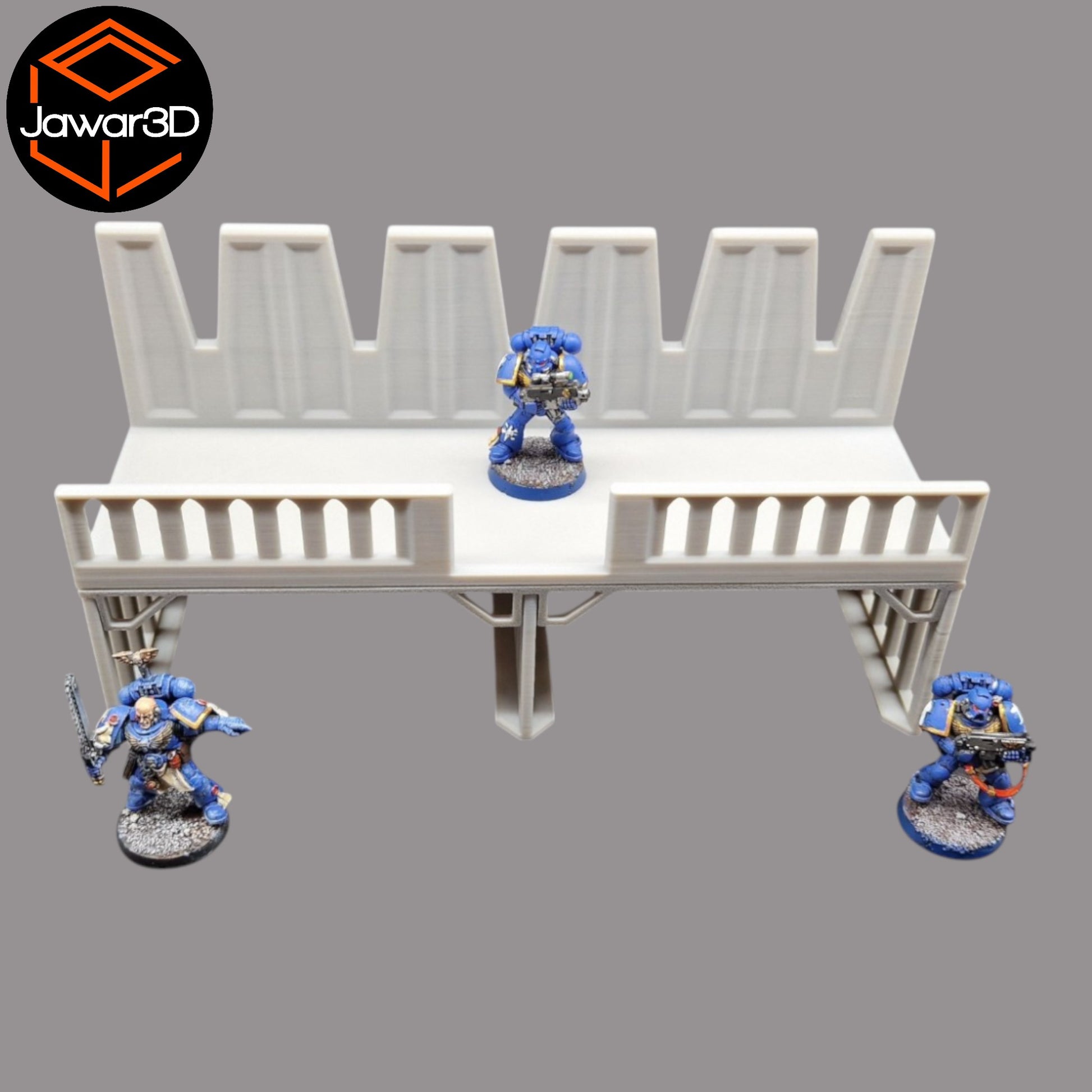 Wargaming 28mm scatter terrain scenery showing 3D-printed item that is compatible with games such as Warhammer 40K, Star Wars Legions, D+D, Dungeons and Dragons, Sci-Fi, Fantasy and other miniature tabletop games. Brand Jawar3d found at www.jawar3d.co.uk.