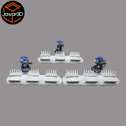 Wargaming 28mm scatter terrain scenery showing 3D-printed item that is compatible with games such as Warhammer 40K, Star Wars Legions, D+D, Dungeons and Dragons, Sci-Fi, Fantasy and other miniature tabletop games. Brand Jawar3d found at www.jawar3d.co.uk.