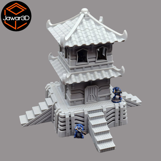 Wargaming 28mm scatter terrain scenery showing 3D-printed item that is compatible with games such as Warhammer 40K, Star Wars Legions, D+D, Dungeons and Dragons, Sci-Fi, Fantasy and other miniature tabletop games. Brand Jawar3d found at www.jawar3d.co.uk.