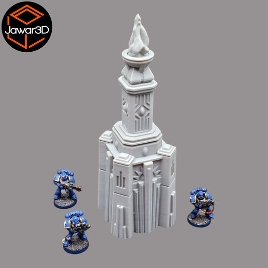 Wargaming 28mm scatter terrain scenery showing 3D-printed item that is compatible with games such as Warhammer 40K, Star Wars Legions, D+D, Dungeons and Dragons, Sci-Fi, Fantasy and other miniature tabletop games. Brand Jawar3d found at www.jawar3d.co.uk.