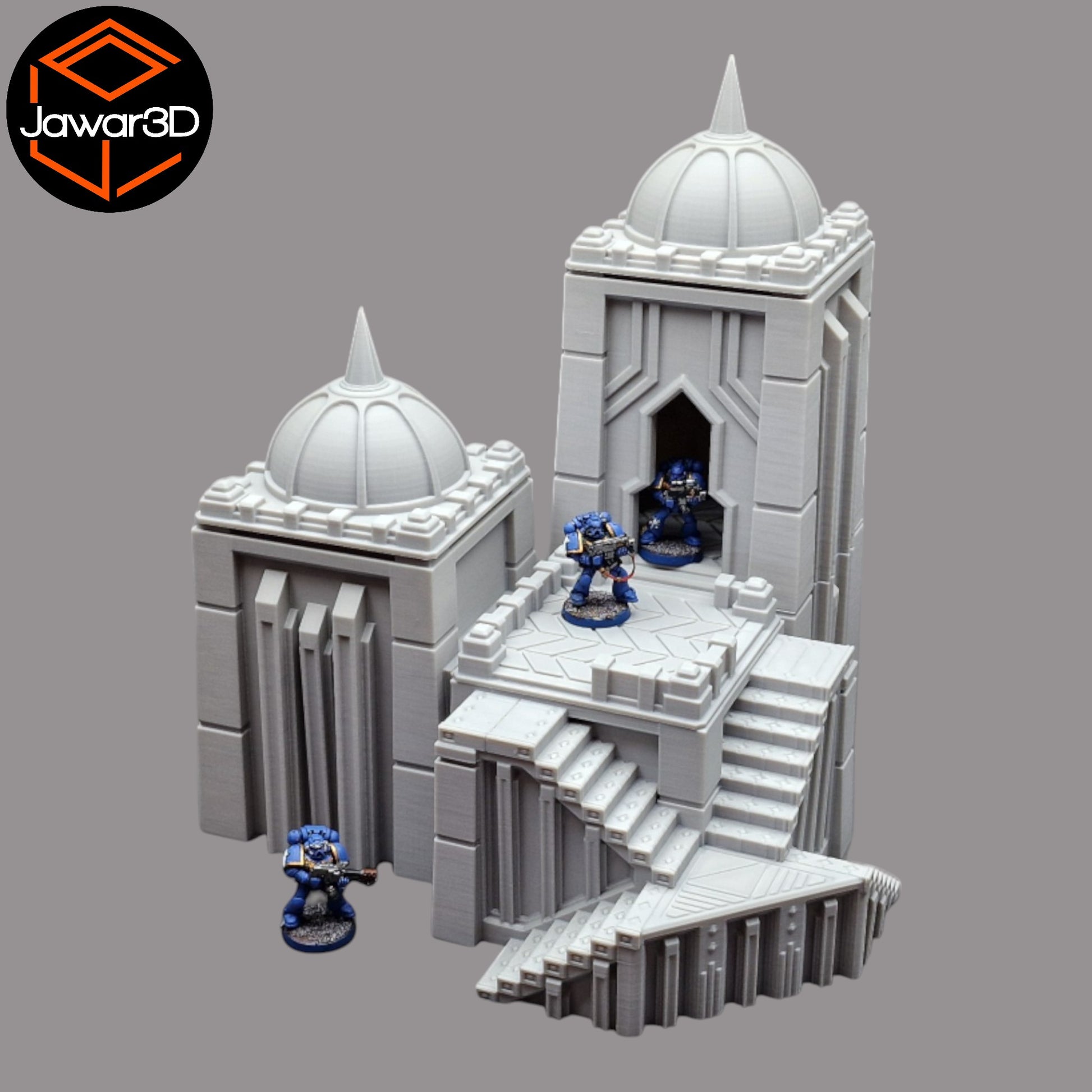 Wargaming 28mm scatter terrain scenery showing 3D-printed item that is compatible with games such as Warhammer 40K, Star Wars Legions, D+D, Dungeons and Dragons, Sci-Fi, Fantasy and other miniature tabletop games. Brand Jawar3d found at www.jawar3d.co.uk.