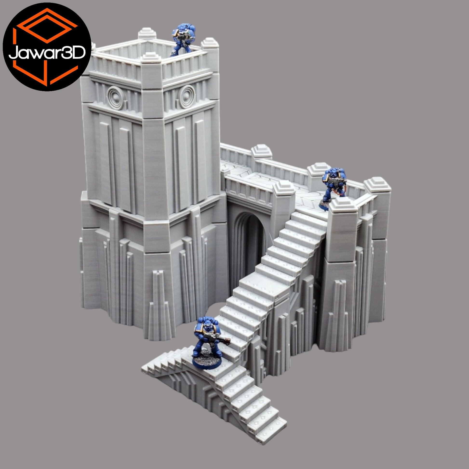 Wargaming 28mm scatter terrain scenery showing 3D-printed item that is compatible with games such as Warhammer 40K, Star Wars Legions, D+D, Dungeons and Dragons, Sci-Fi, Fantasy and other miniature tabletop games. Brand Jawar3d found at www.jawar3d.co.uk.