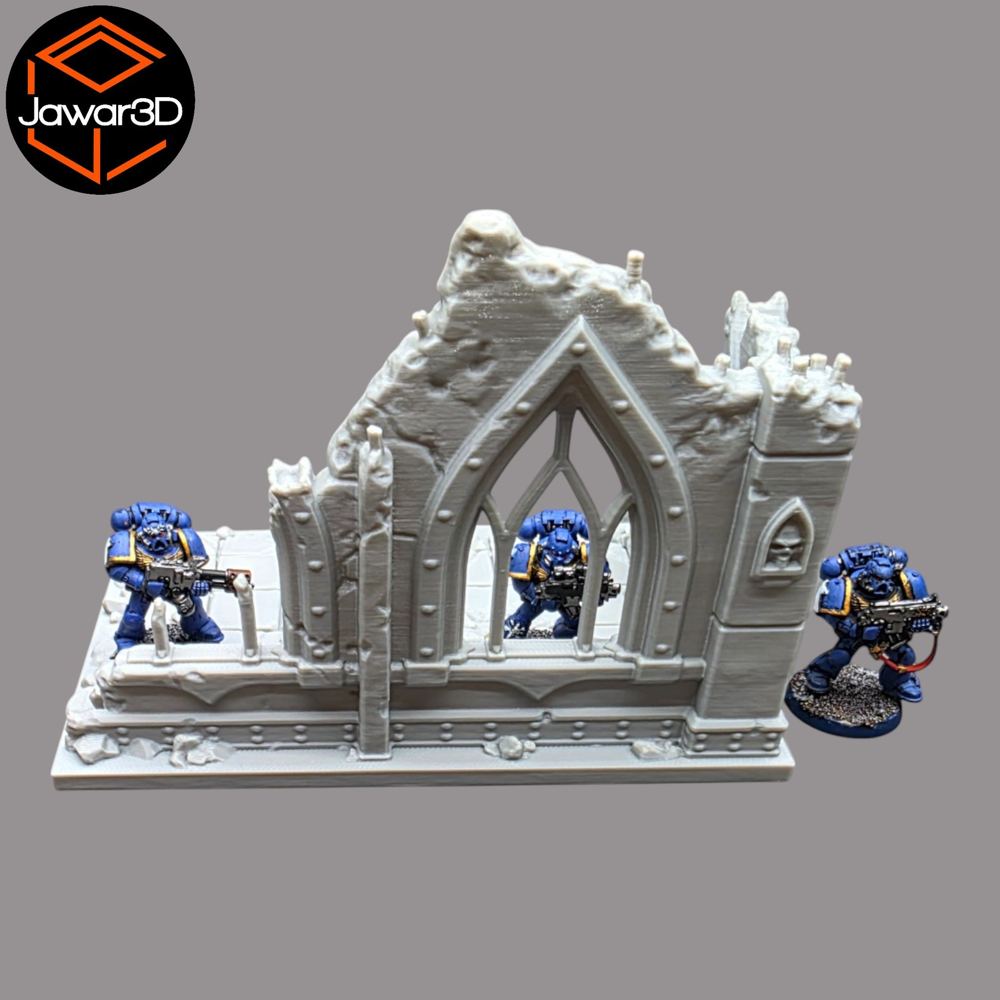 Wargaming 28mm scatter terrain scenery showing 3D-printed item that is compatible with games such as Warhammer 40K, Star Wars Legions, D+D, Dungeons and Dragons, Sci-Fi, Fantasy and other miniature tabletop games. Brand Jawar3d found at www.jawar3d.co.uk.