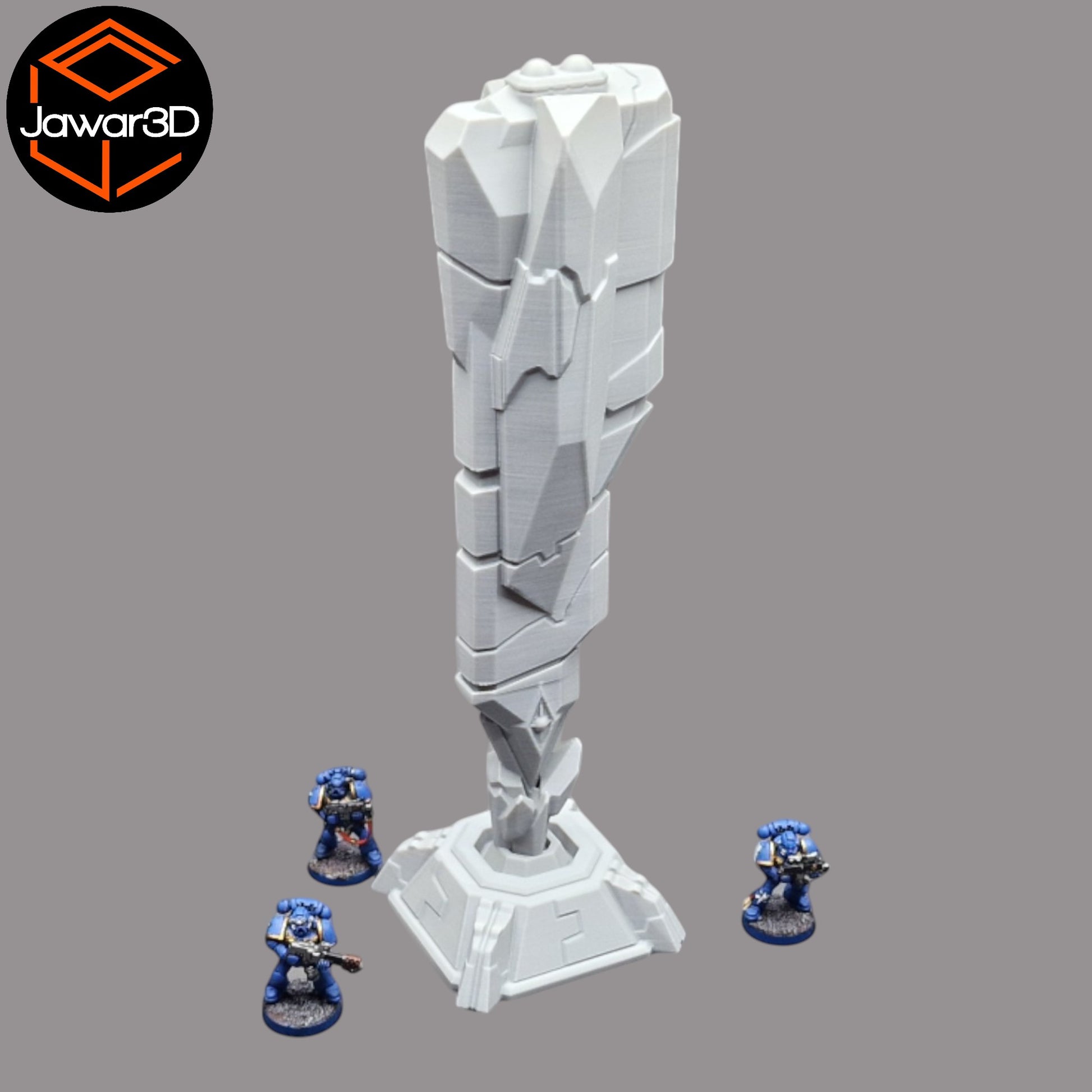 Wargaming 28mm scatter terrain scenery showing 3D-printed item that is compatible with games such as Warhammer 40K, Star Wars Legions, D+D, Dungeons and Dragons, Sci-Fi, Fantasy and other miniature tabletop games. Brand Jawar3d found at www.jawar3d.co.uk.