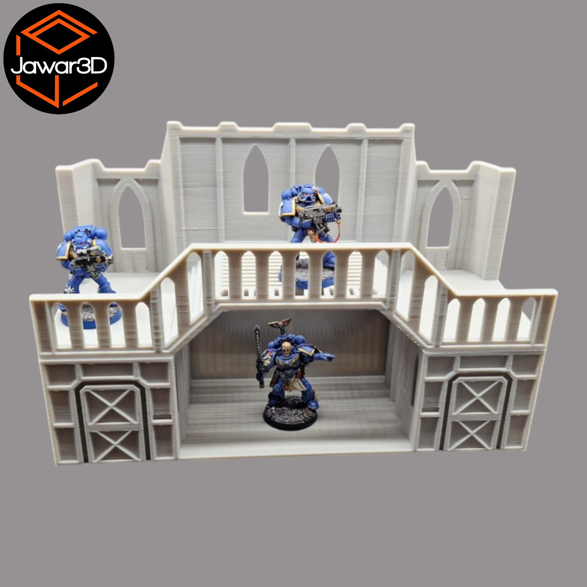 Wargaming 28mm scatter terrain scenery showing 3D-printed item that is compatible with games such as Warhammer 40K, Star Wars Legions, D+D, Dungeons and Dragons, Sci-Fi, Fantasy and other miniature tabletop games. Brand Jawar3d found at www.jawar3d.co.uk.