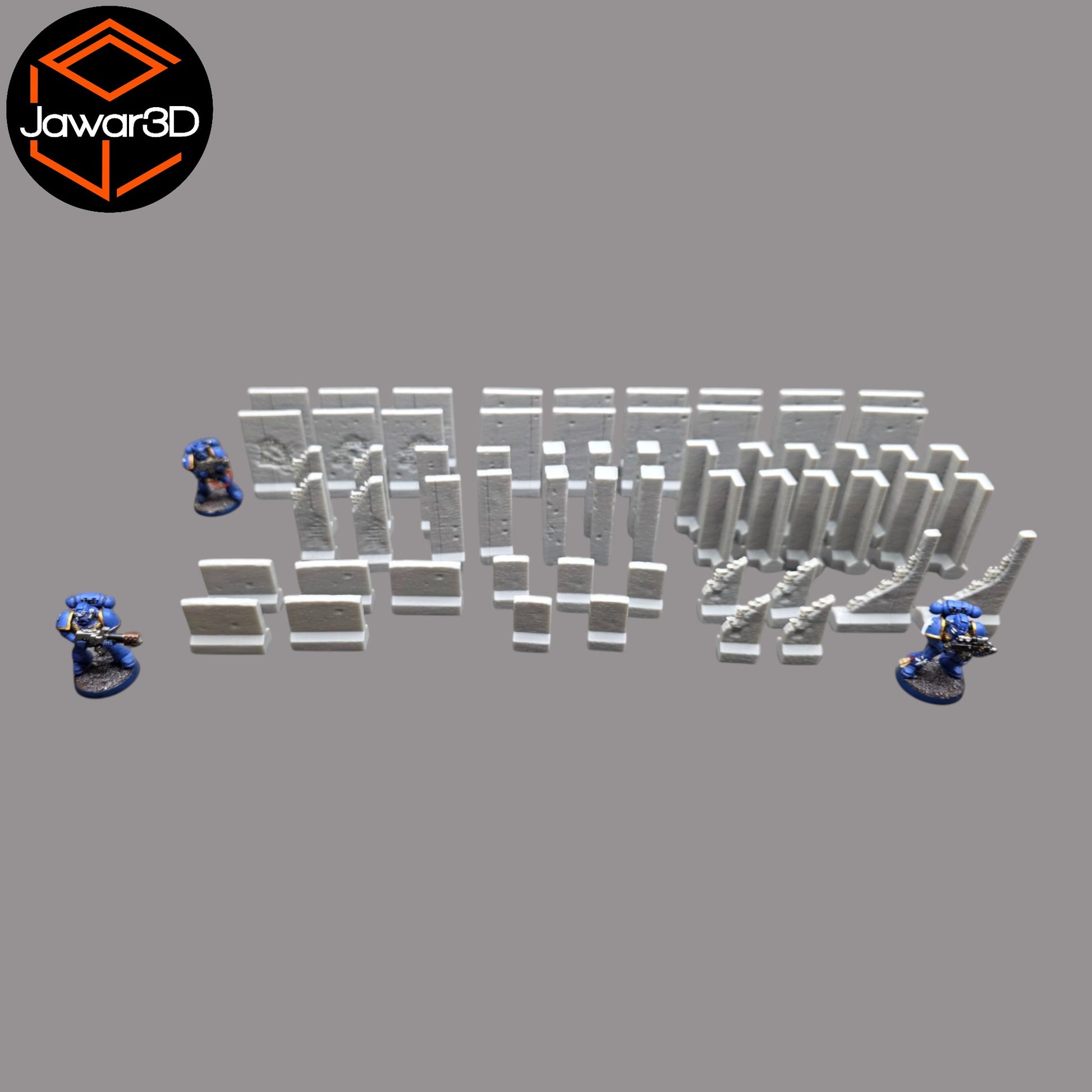 Wargaming 28mm scatter terrain scenery showing 3D-printed item that is compatible with games such as Warhammer 40K, Star Wars Legions, D+D, Dungeons and Dragons, Sci-Fi, Fantasy and other miniature tabletop games. Brand Jawar3d found at www.jawar3d.co.uk.