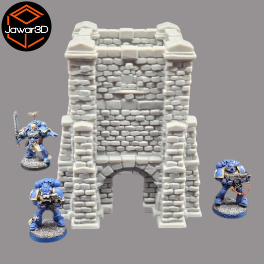 Wargaming 28mm scatter terrain scenery showing 3D-printed item that is compatible with games such as Warhammer 40K, Star Wars Legions, D+D, Dungeons and Dragons, Sci-Fi, Fantasy and other miniature tabletop games. Brand Jawar3d found at www.jawar3d.co.uk.