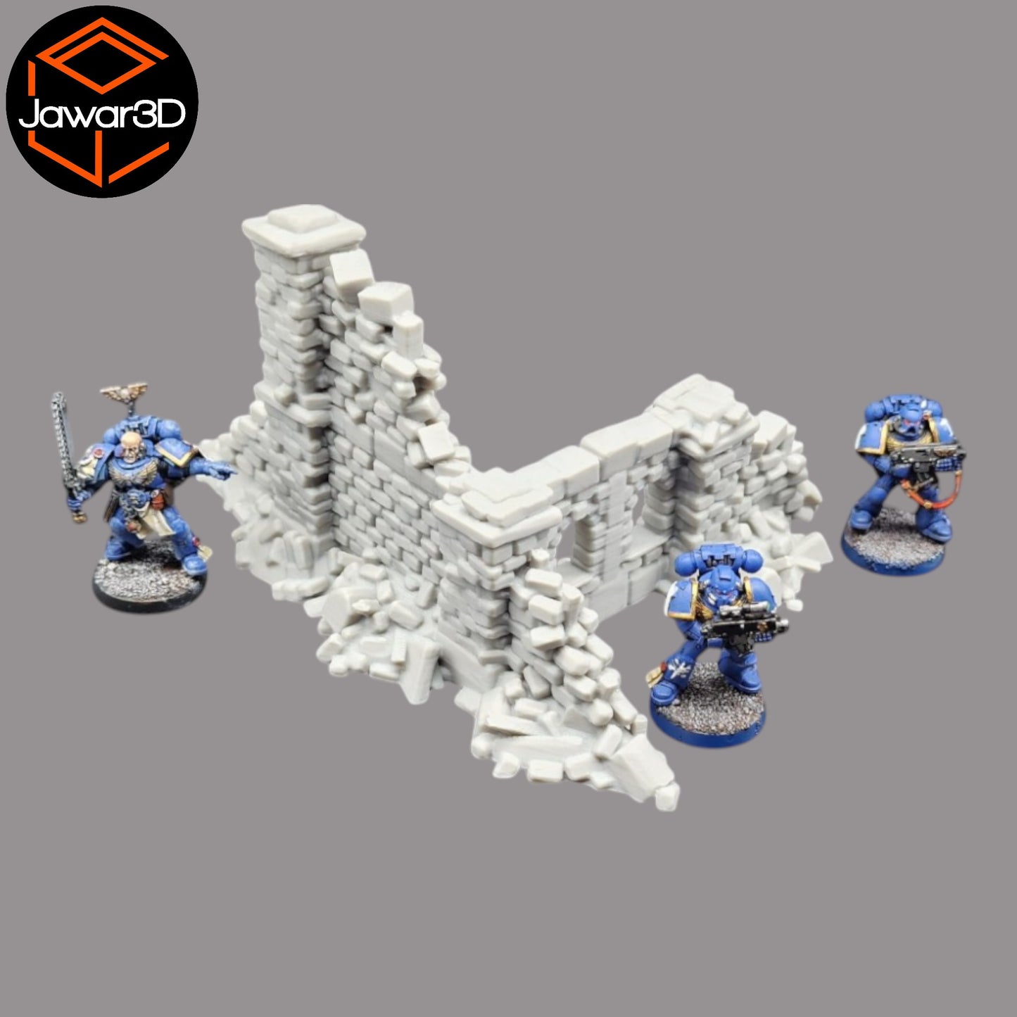 Wargaming 28mm scatter terrain scenery showing 3D-printed item that is compatible with games such as Warhammer 40K, Star Wars Legions, D+D, Dungeons and Dragons, Sci-Fi, Fantasy and other miniature tabletop games. Brand Jawar3d found at www.jawar3d.co.uk.
