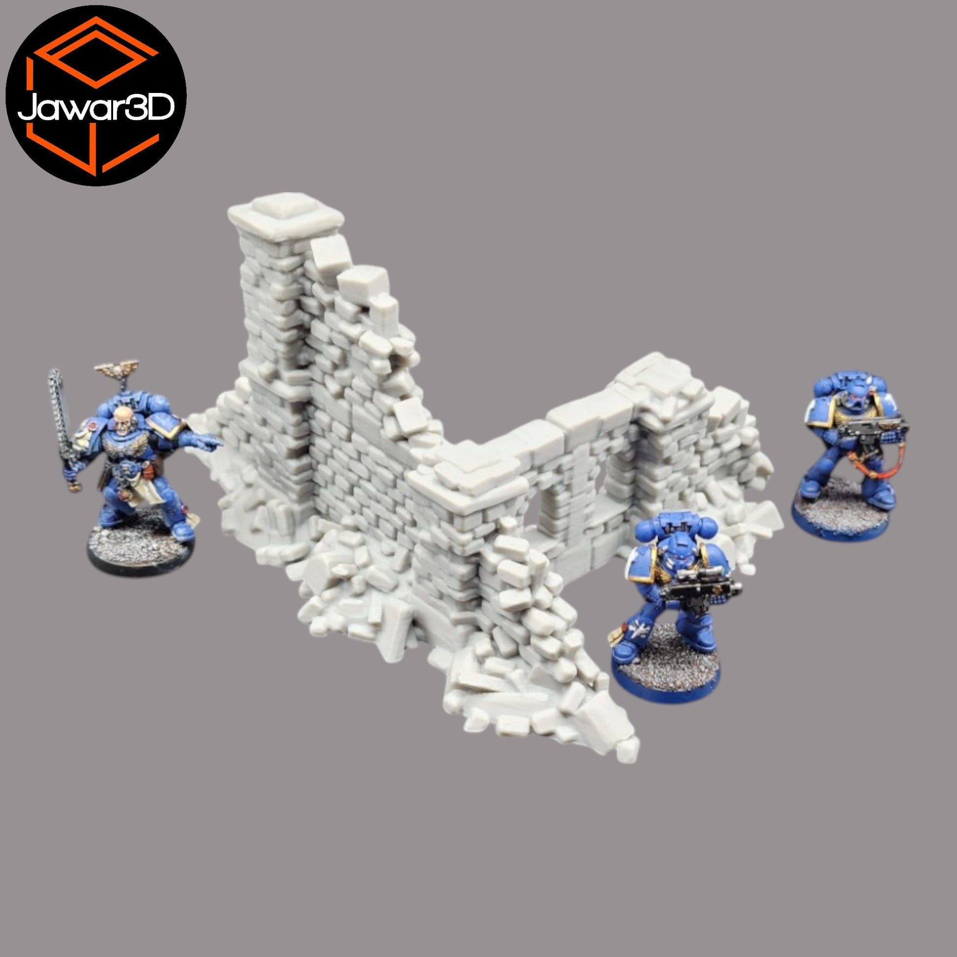 Wargaming 28mm scatter terrain scenery showing 3D-printed item that is compatible with games such as Warhammer 40K, Star Wars Legions, D+D, Dungeons and Dragons, Sci-Fi, Fantasy and other miniature tabletop games. Brand Jawar3d found at www.jawar3d.co.uk.