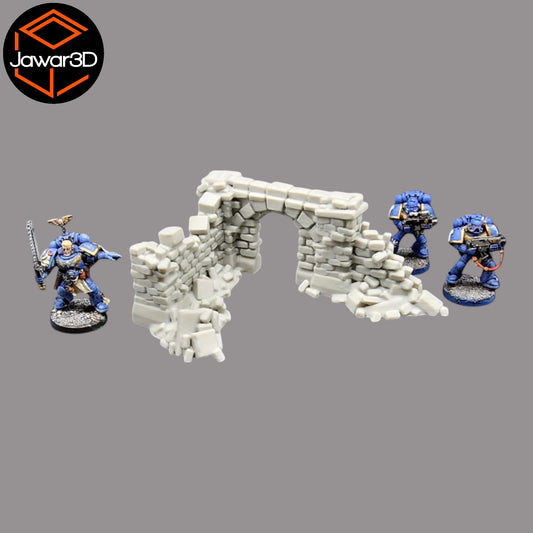 Wargaming 28mm scatter terrain scenery showing 3D-printed item that is compatible with games such as Warhammer 40K, Star Wars Legions, D+D, Dungeons and Dragons, Sci-Fi, Fantasy and other miniature tabletop games. Brand Jawar3d found at www.jawar3d.co.uk.